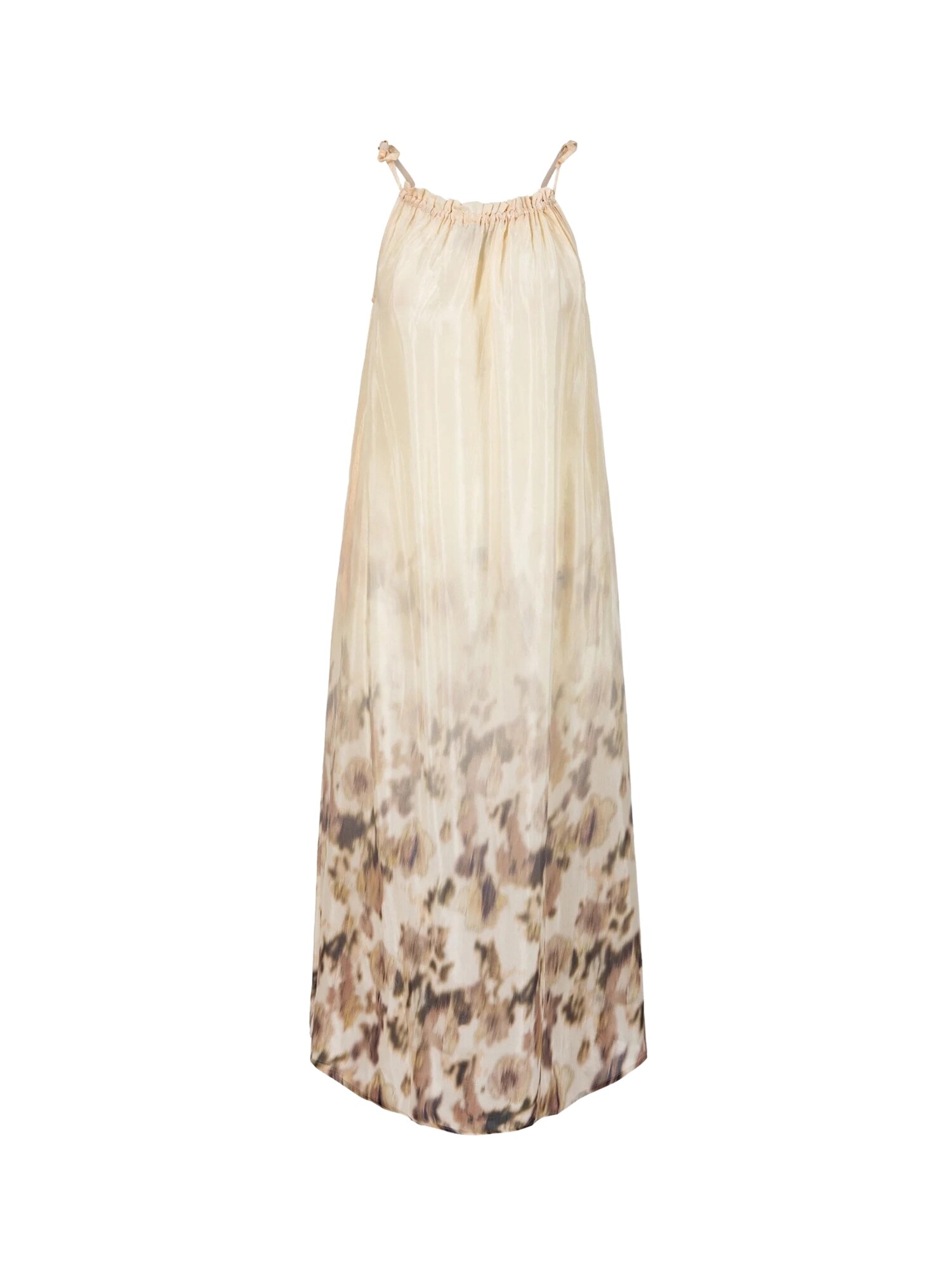 Coster Copenhagen Abito estivo  beige / marrone chiaro / verde scuro