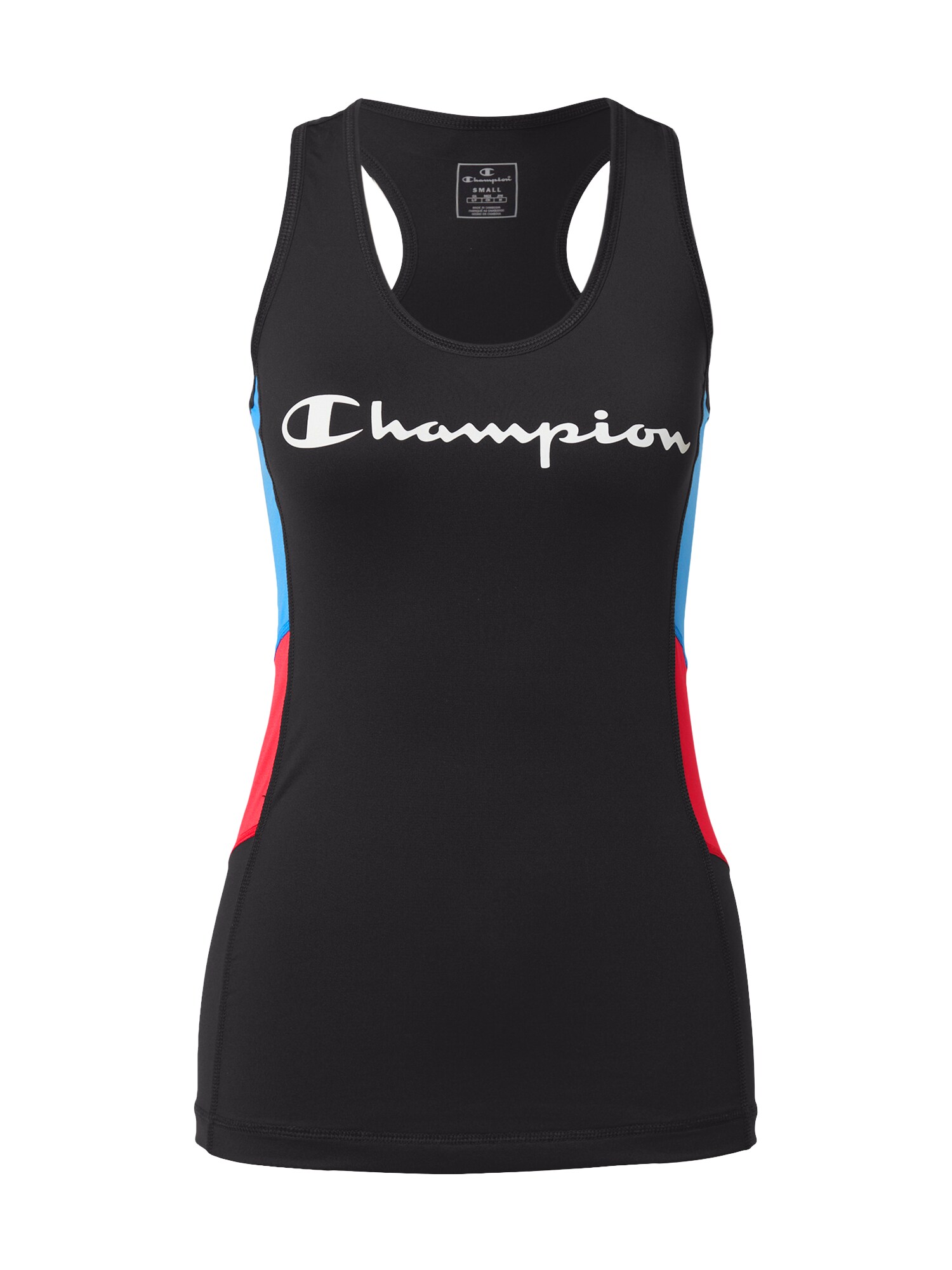 Champion Authentic Athletic Apparel Palaidinė be rankovių  rožinė / juoda / šviesiai mėlyna / balta