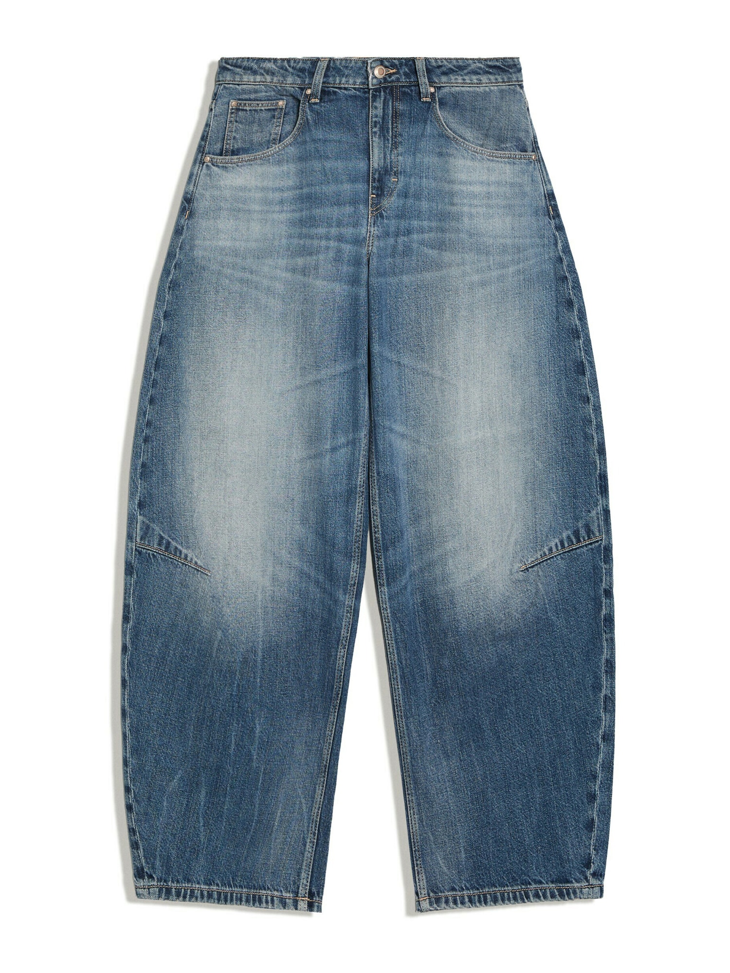 Bershka Jeans albastru denim