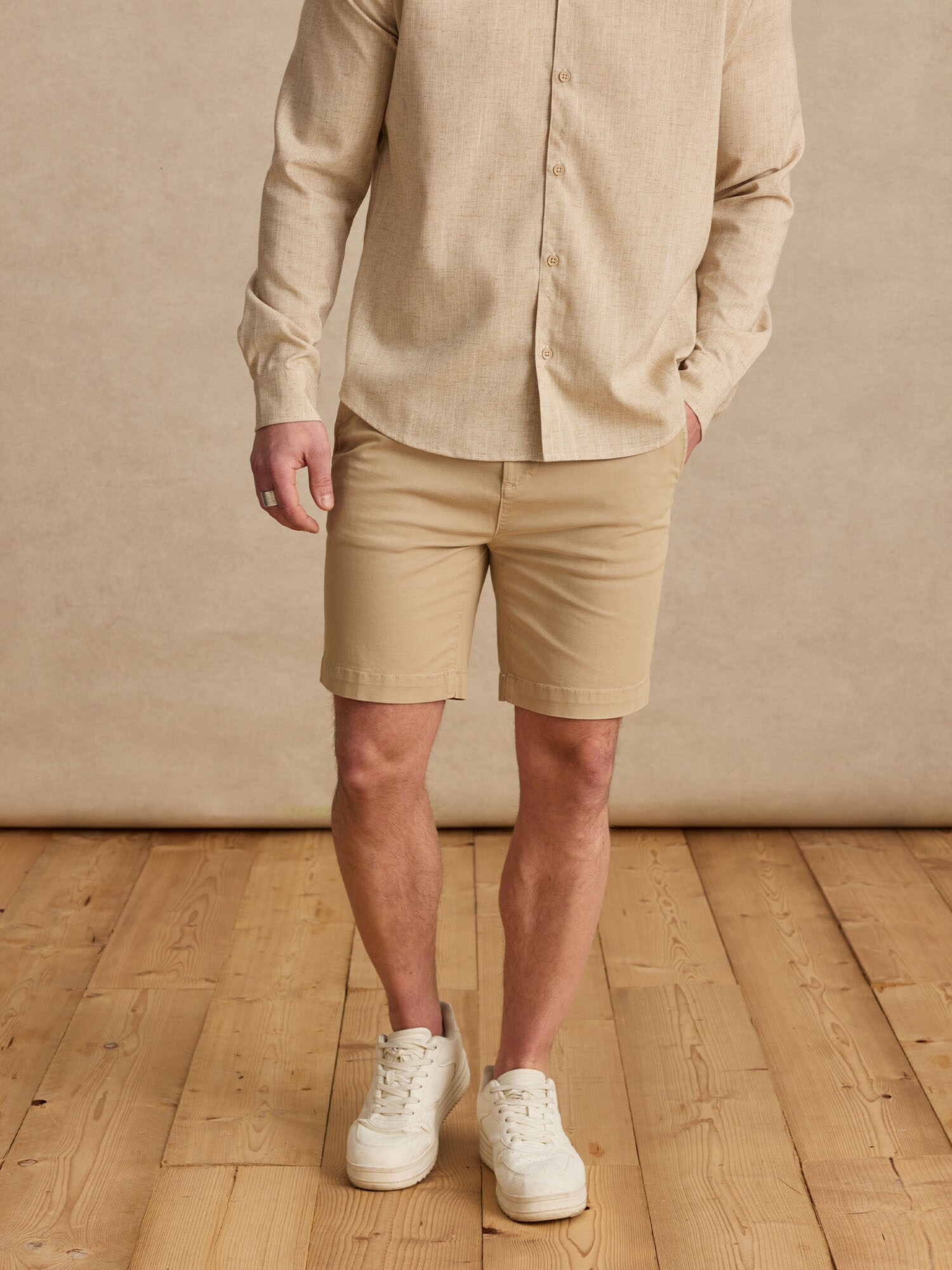DAN FOX APPAREL Nadrág 'Luke'  homok termék 2. képe