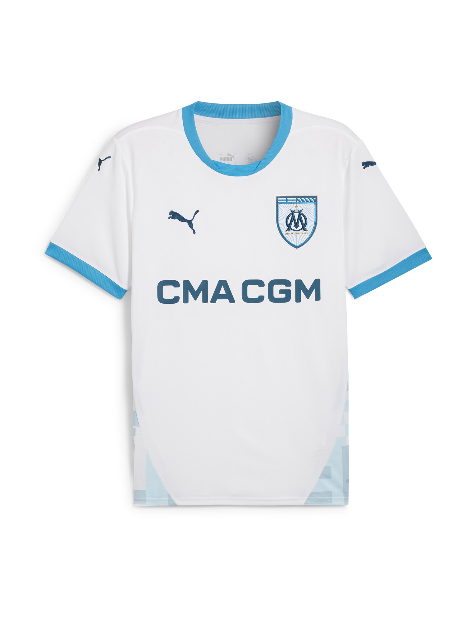 PUMA Dres 'Olympique De Marseille 24/25'  modrá / azúrová / biela