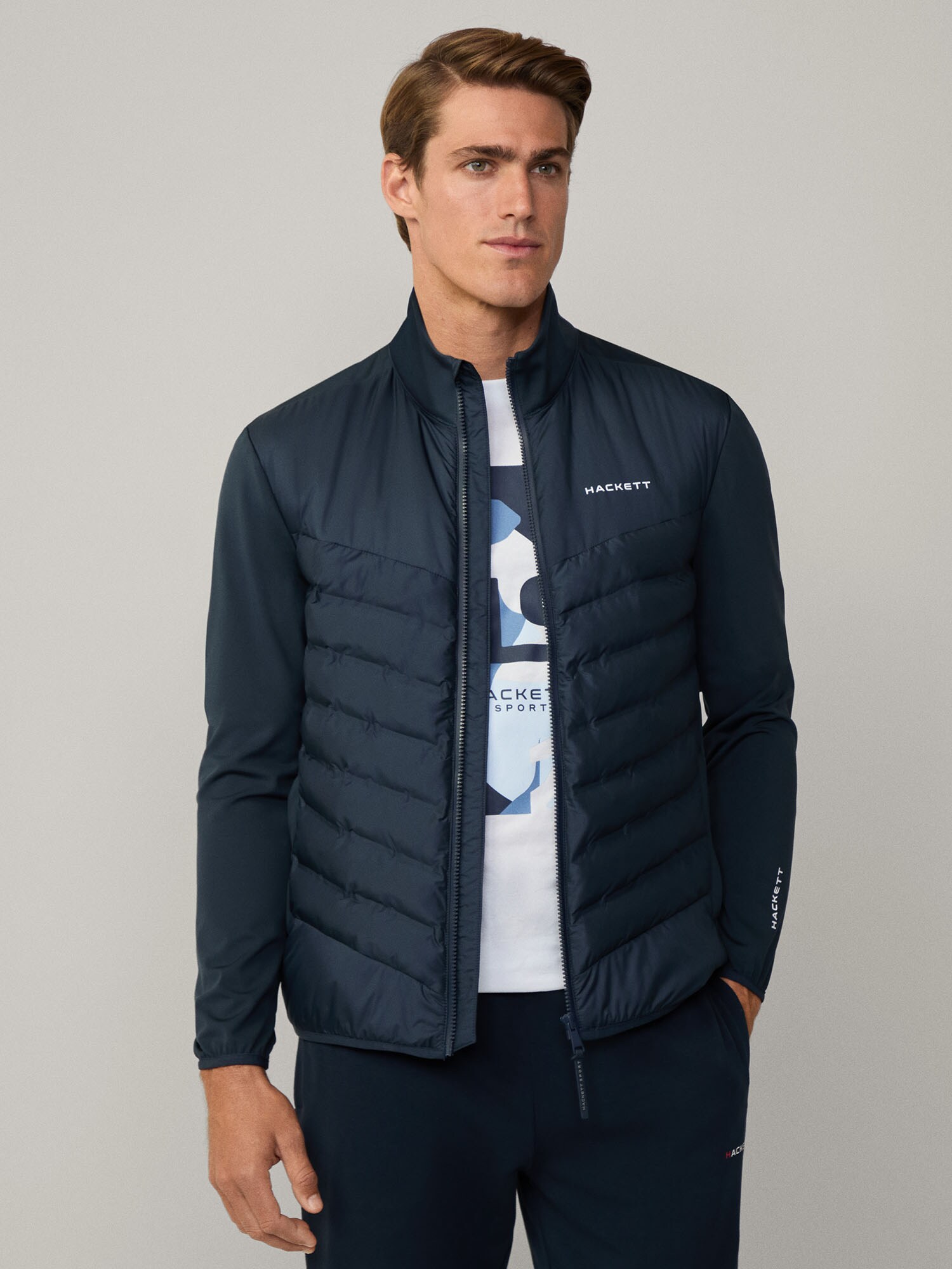 Hackett London Átmeneti dzseki  tengerészkék termék 2. képe
