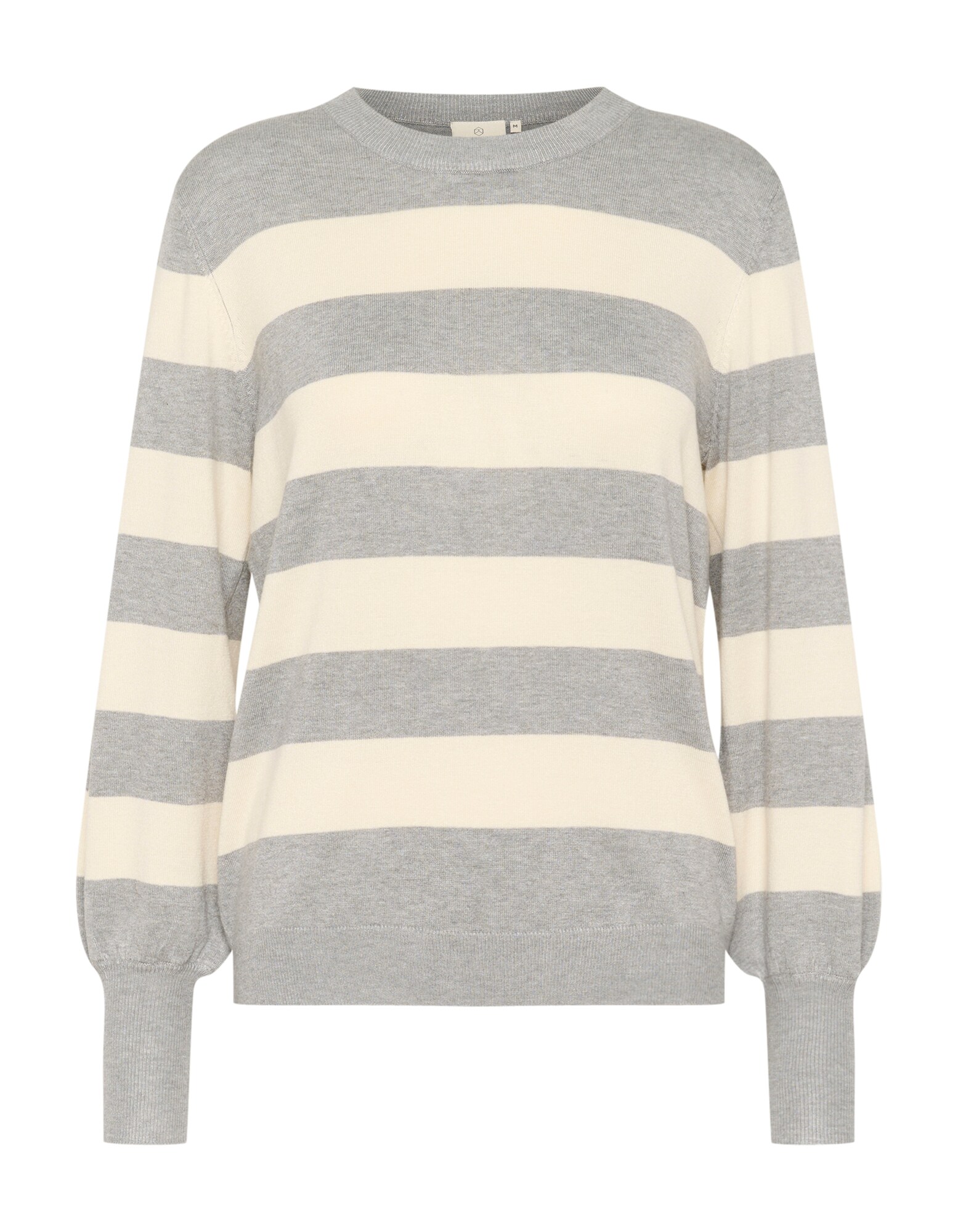 Kaffe Pulover Lizza  crem / gri amestecat