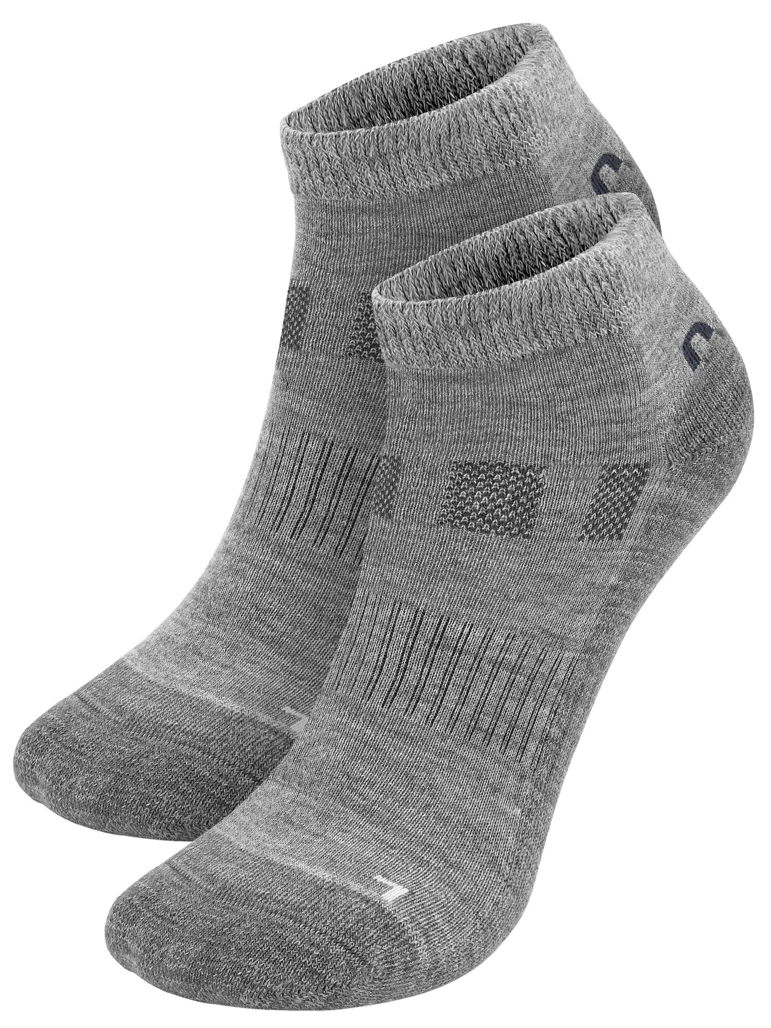 normani Calcetines 'Timaru' gris / gris moteado