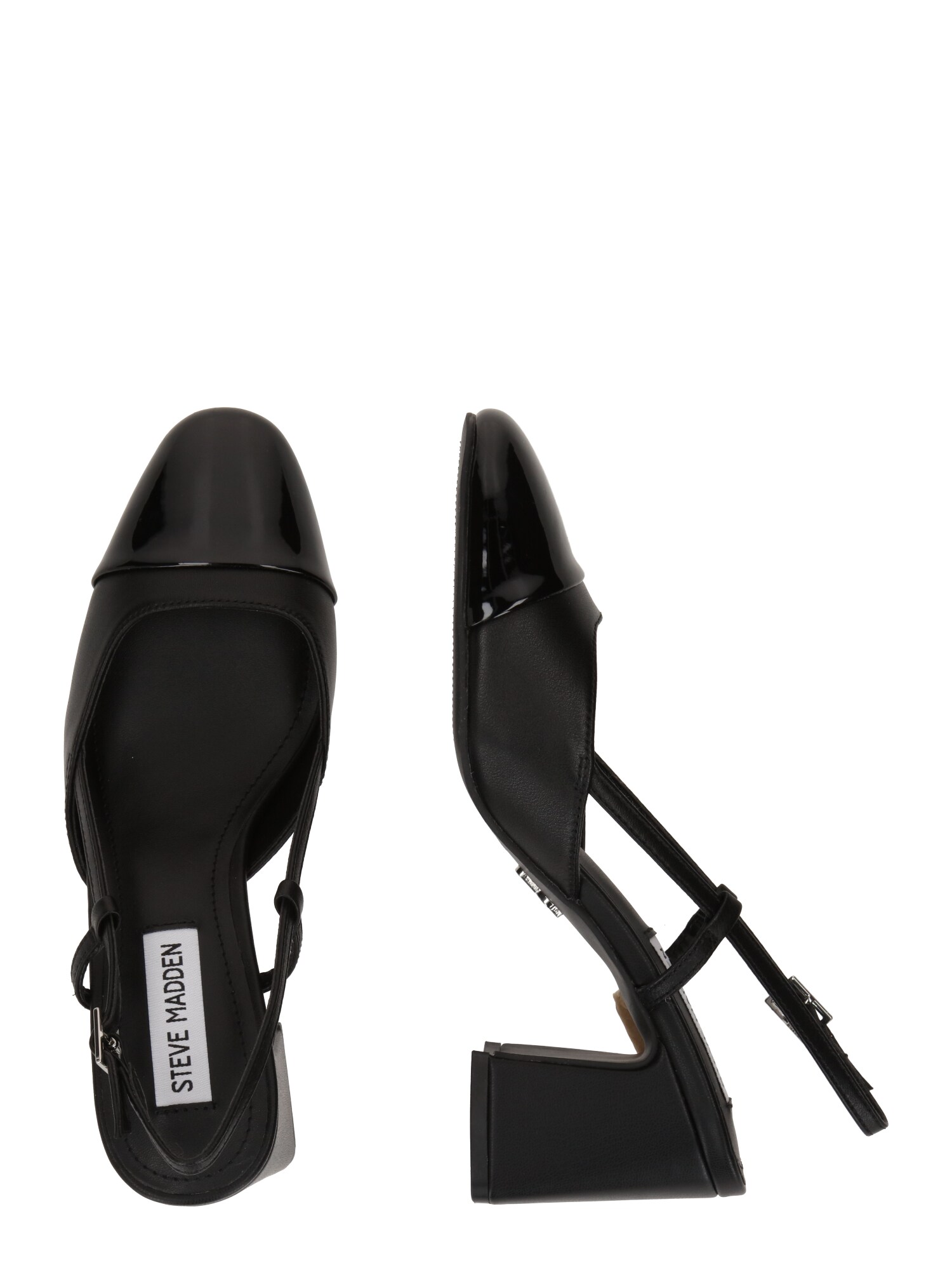 STEVE MADDEN Sling körömcipők 'Zeina'  fekete termék 2. képe