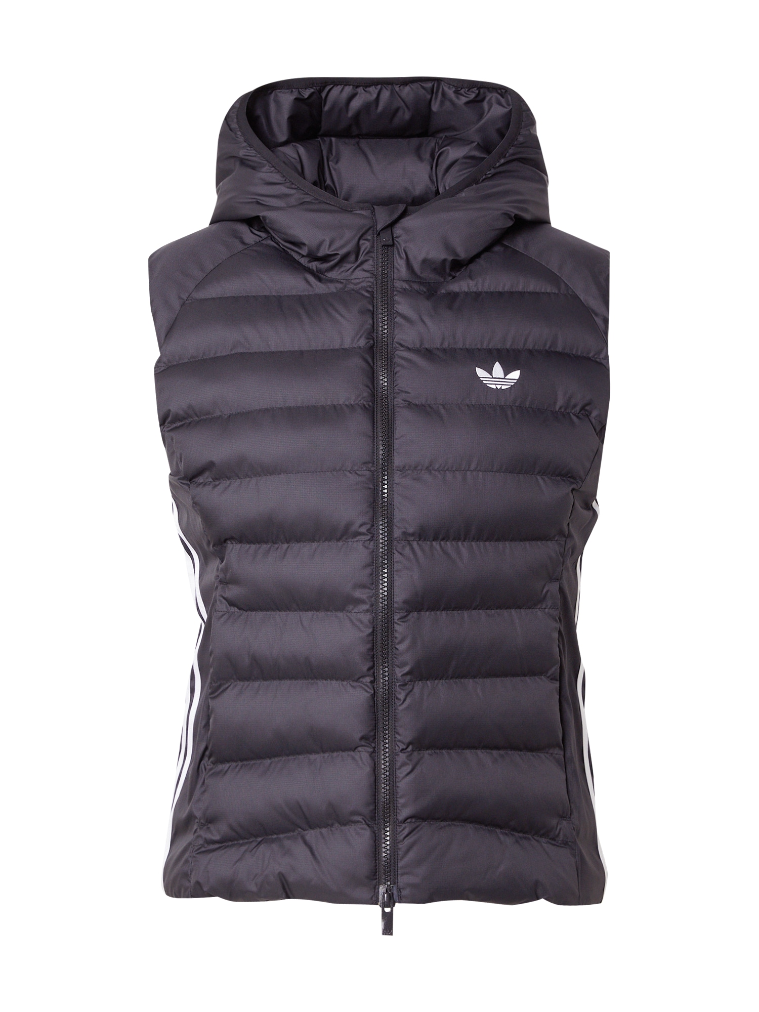 ADIDAS ORIGINALS Mellény  fekete / fehér akciós termékkép 1