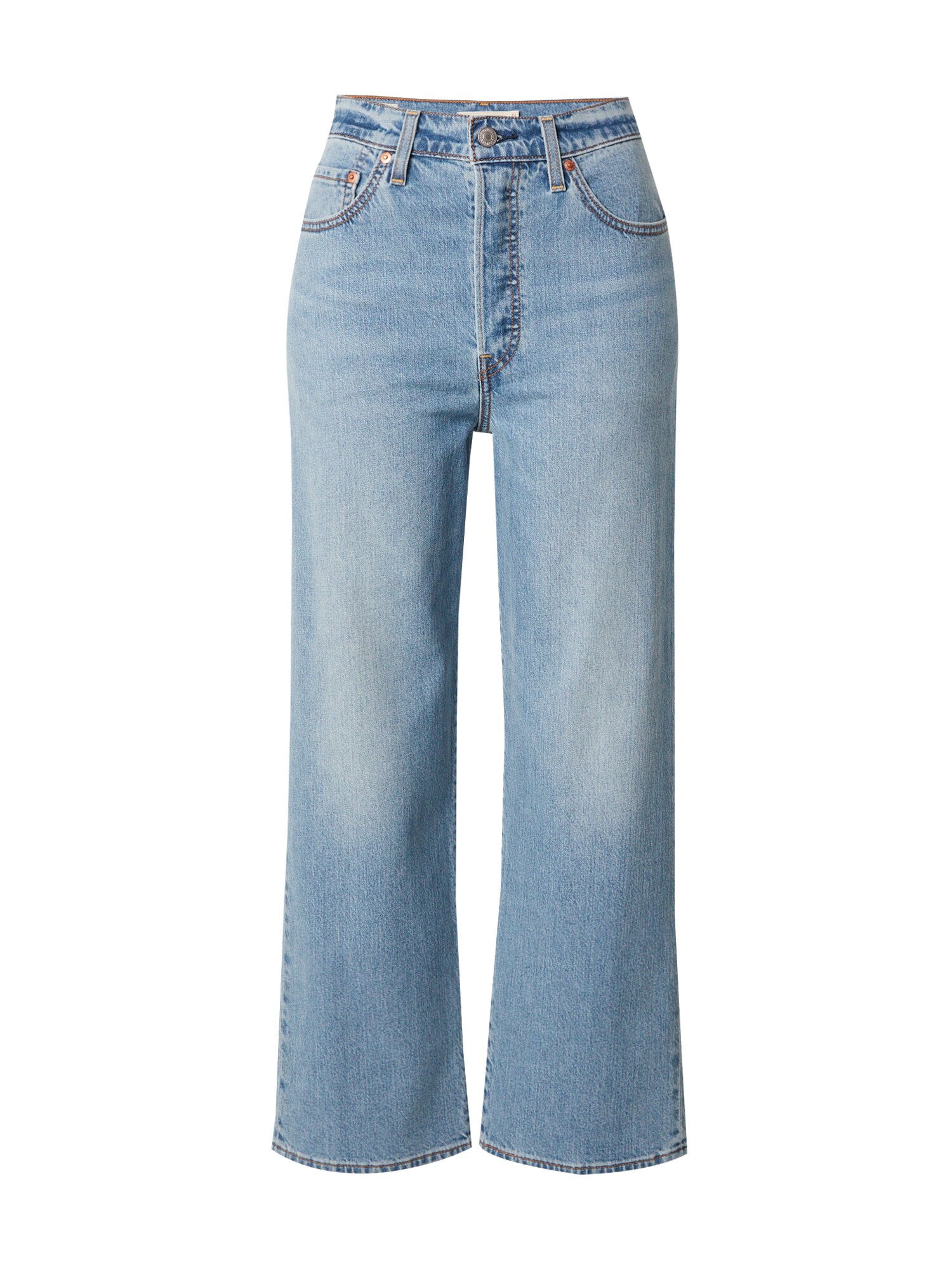 LEVI'S ® Farmer 'Ribcage Straight Ankle'  azúr akciós termékkép 1
