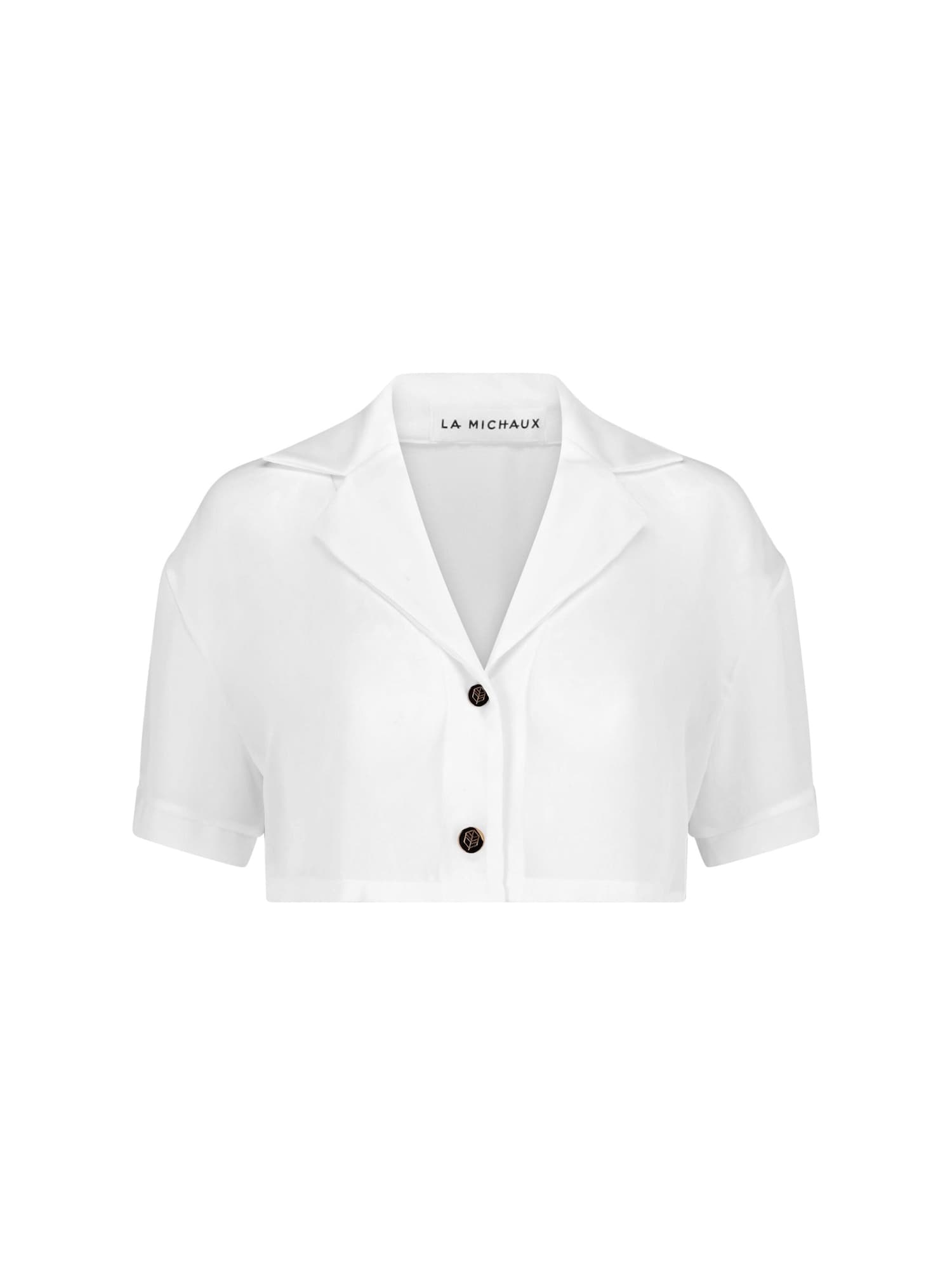 La Michaux Camiseta 'QUINN'  blanco