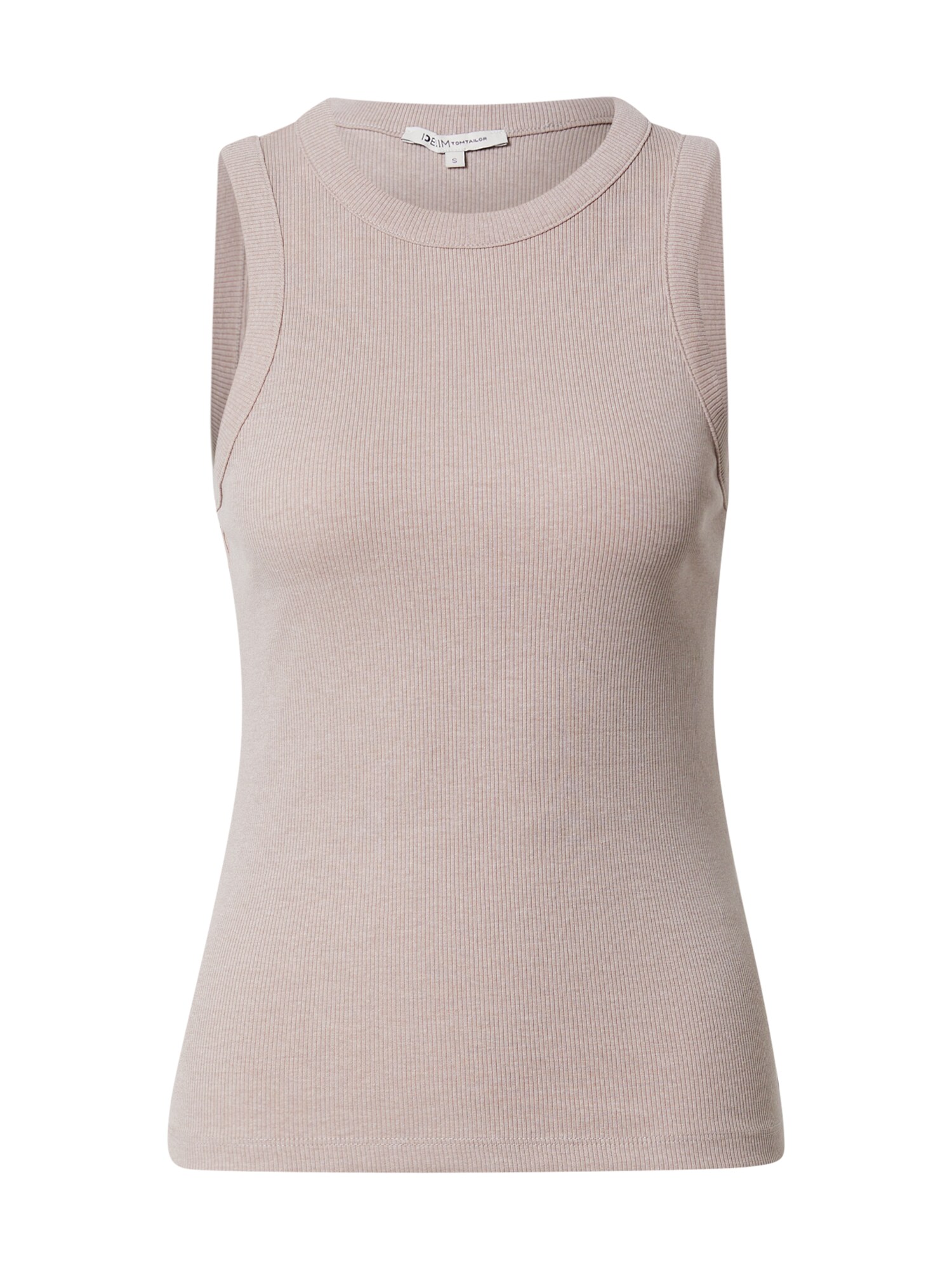 TOM TAILOR DENIM Top  tmavošedá