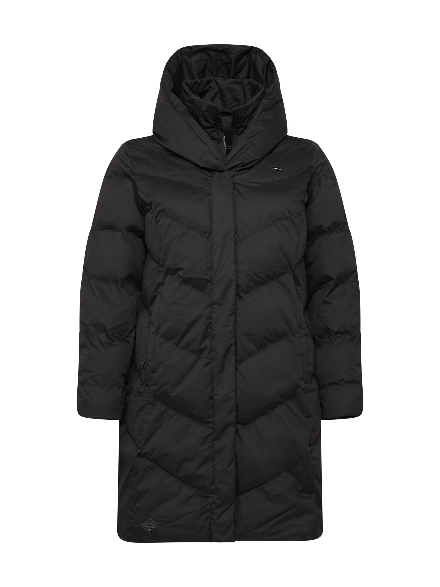 Ragwear Plus Žieminis paltas 'Natalka'  juoda
