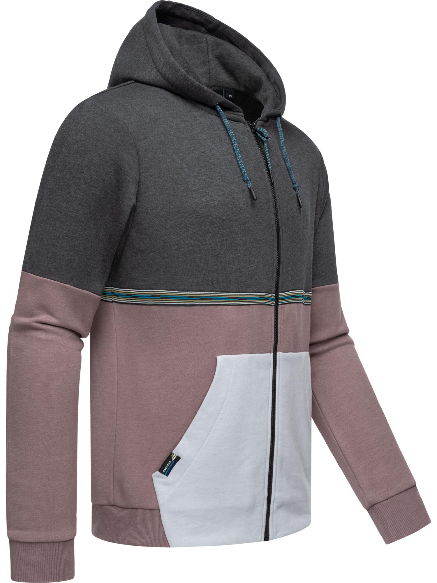 Ragwear Tréning dzseki  barna / fekete / fehér termék 2. képe