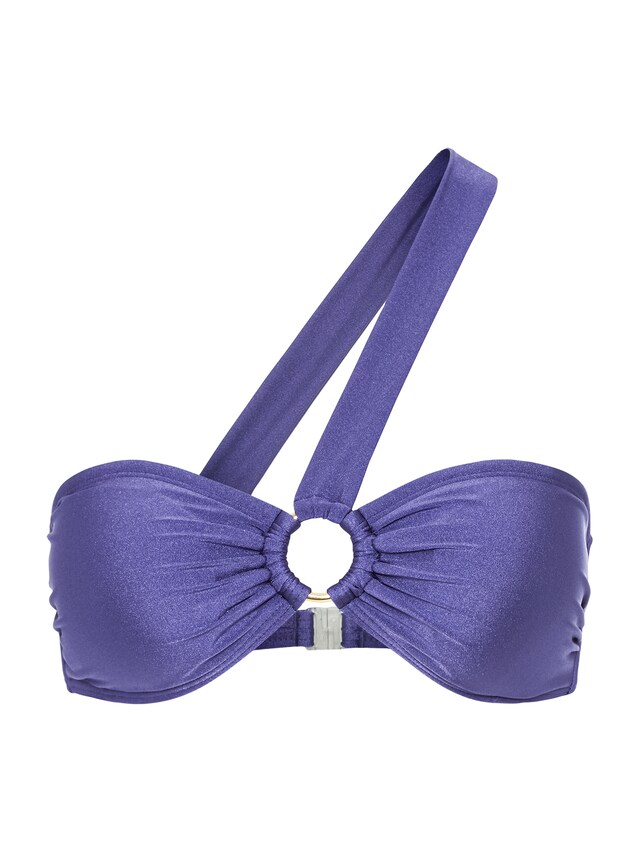 LSCN by LASCANA, Bikini felső 'Baila', lila, 4 kép a 5 közül