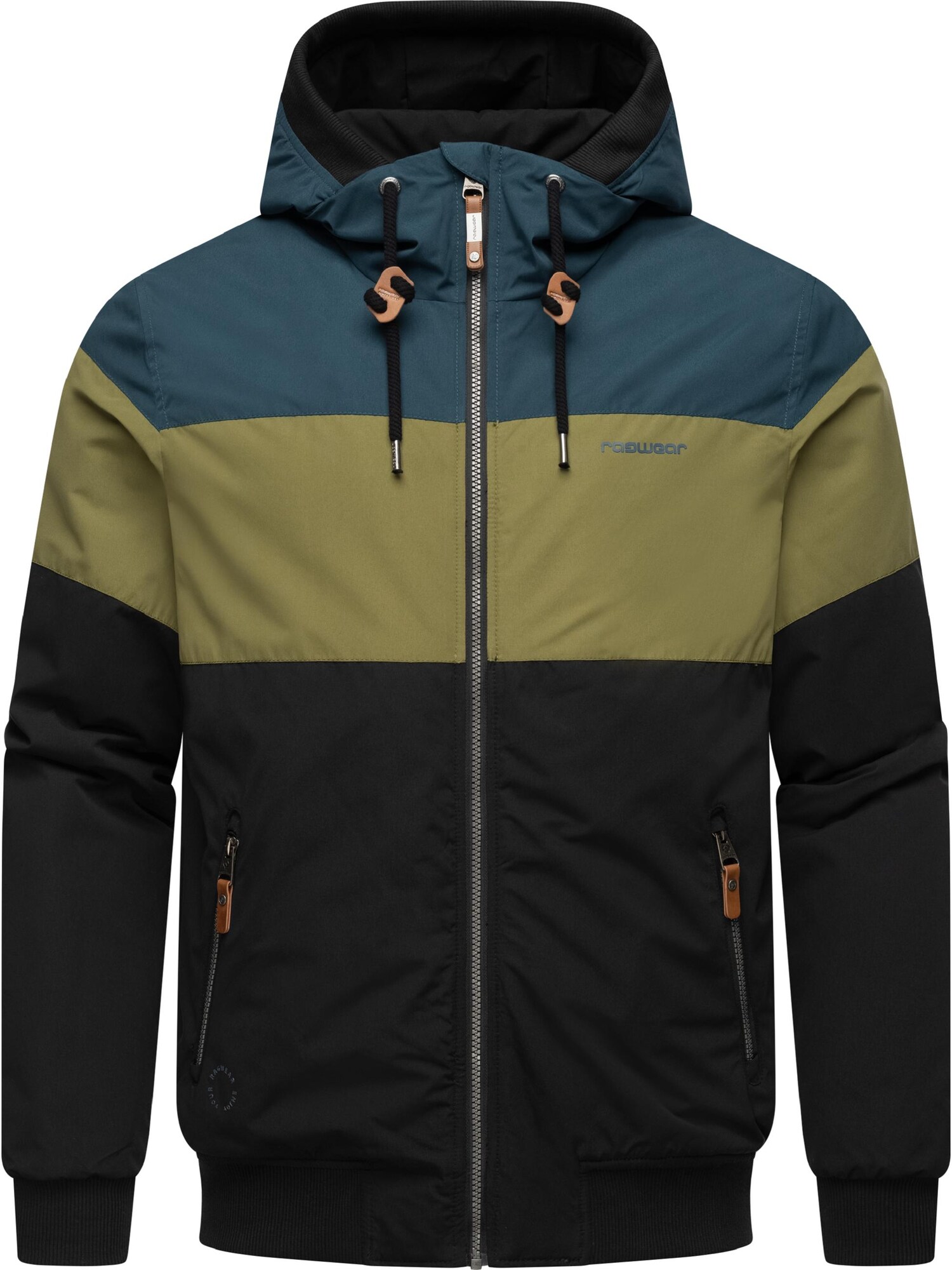 Ragwear Kültéri kabátok  kék / zöld / olíva / fekete akciós termékkép 1