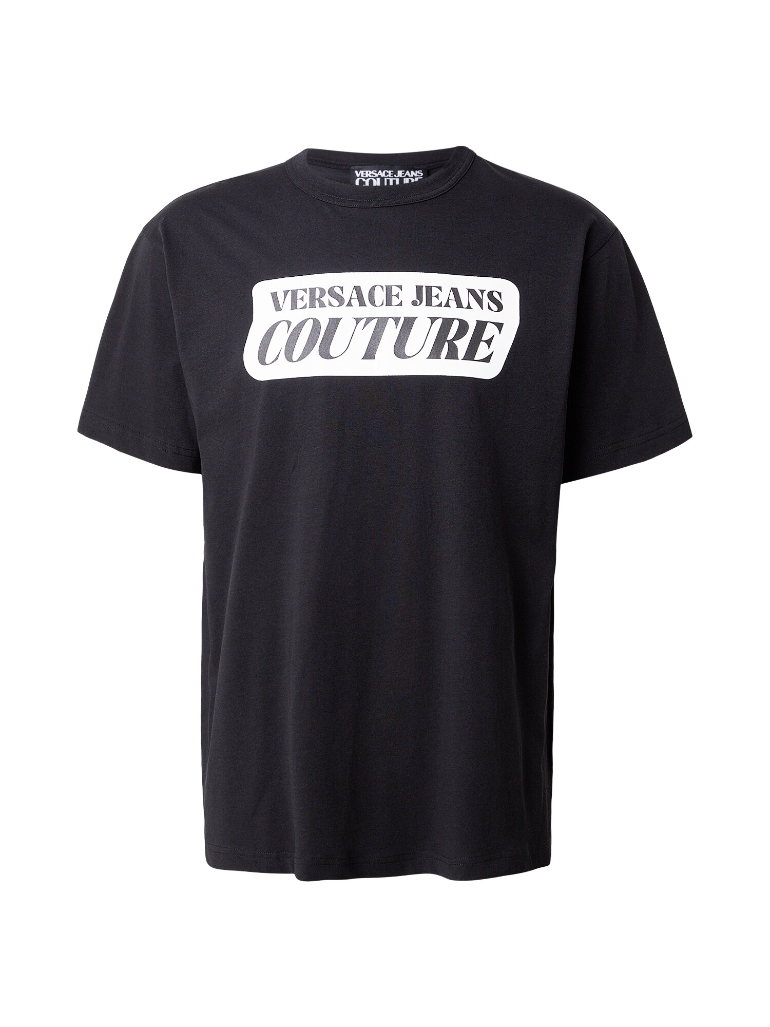 Versace Jeans Couture Tricou  negru / alb murdar