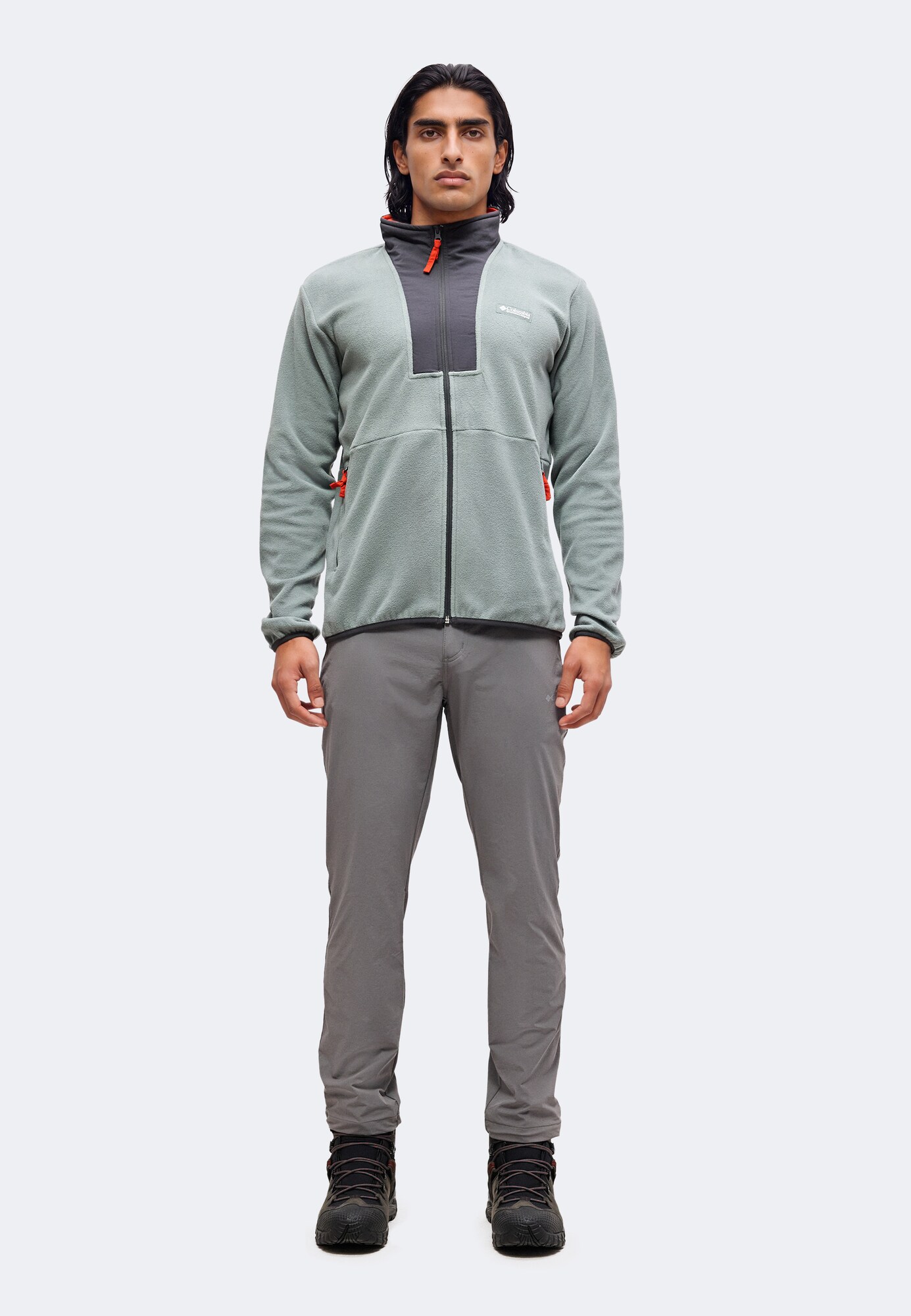 COLUMBIA Chaqueta polar funcional 'Sequoia Grove™ II'  antracita / verde – imagen 4