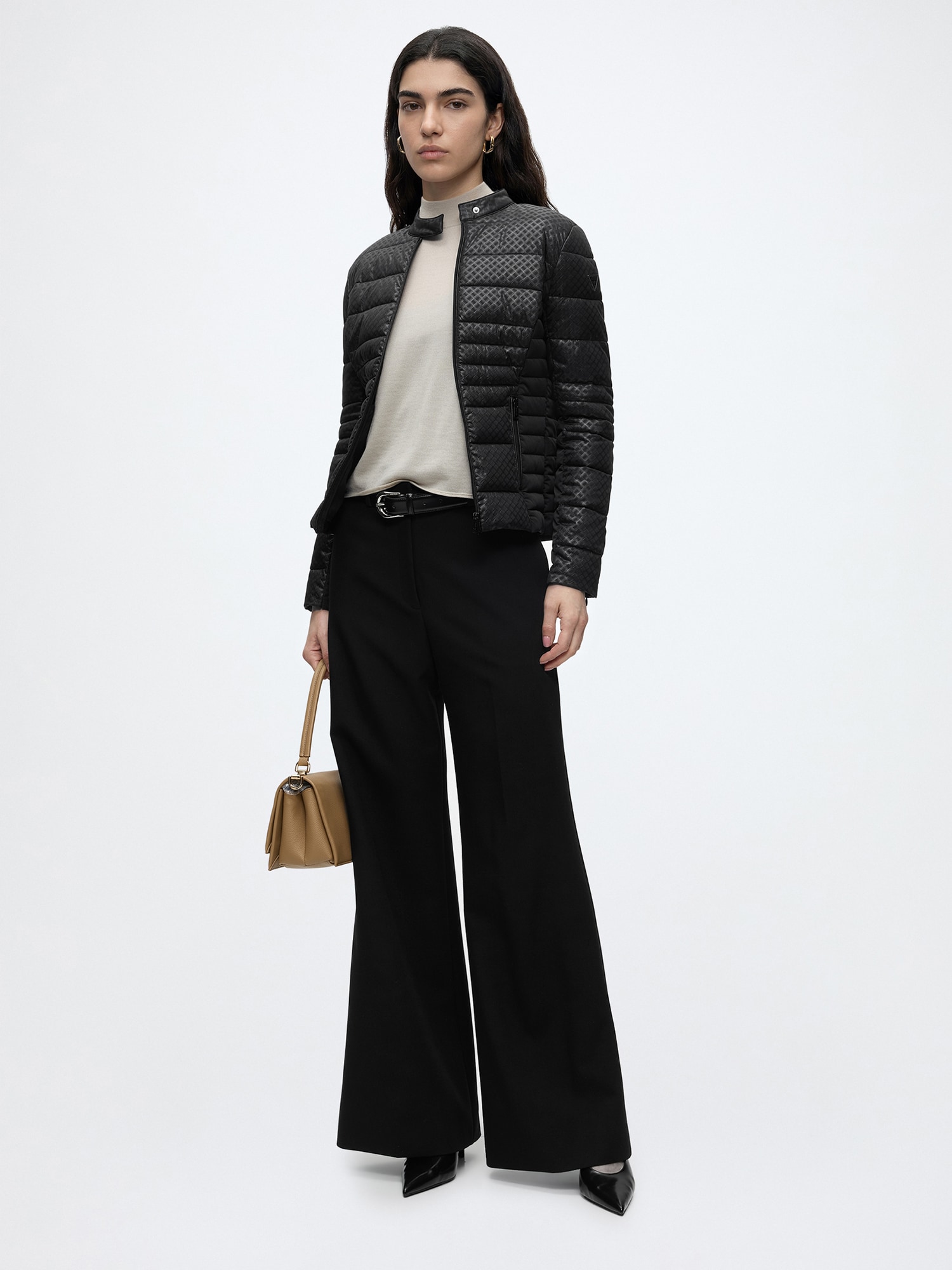GUESS Chaqueta de entretiempo 'NEW VONA'  negro – imagen 4