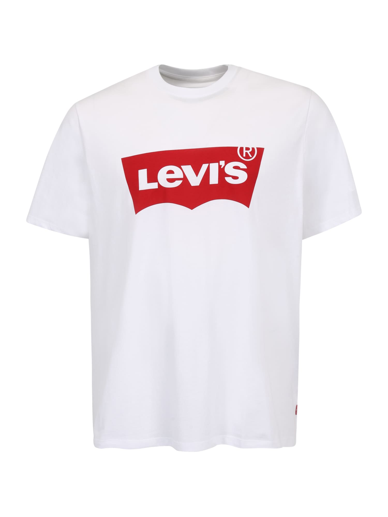 Levi's® Big & Tall Marškinėliai raudona / balta