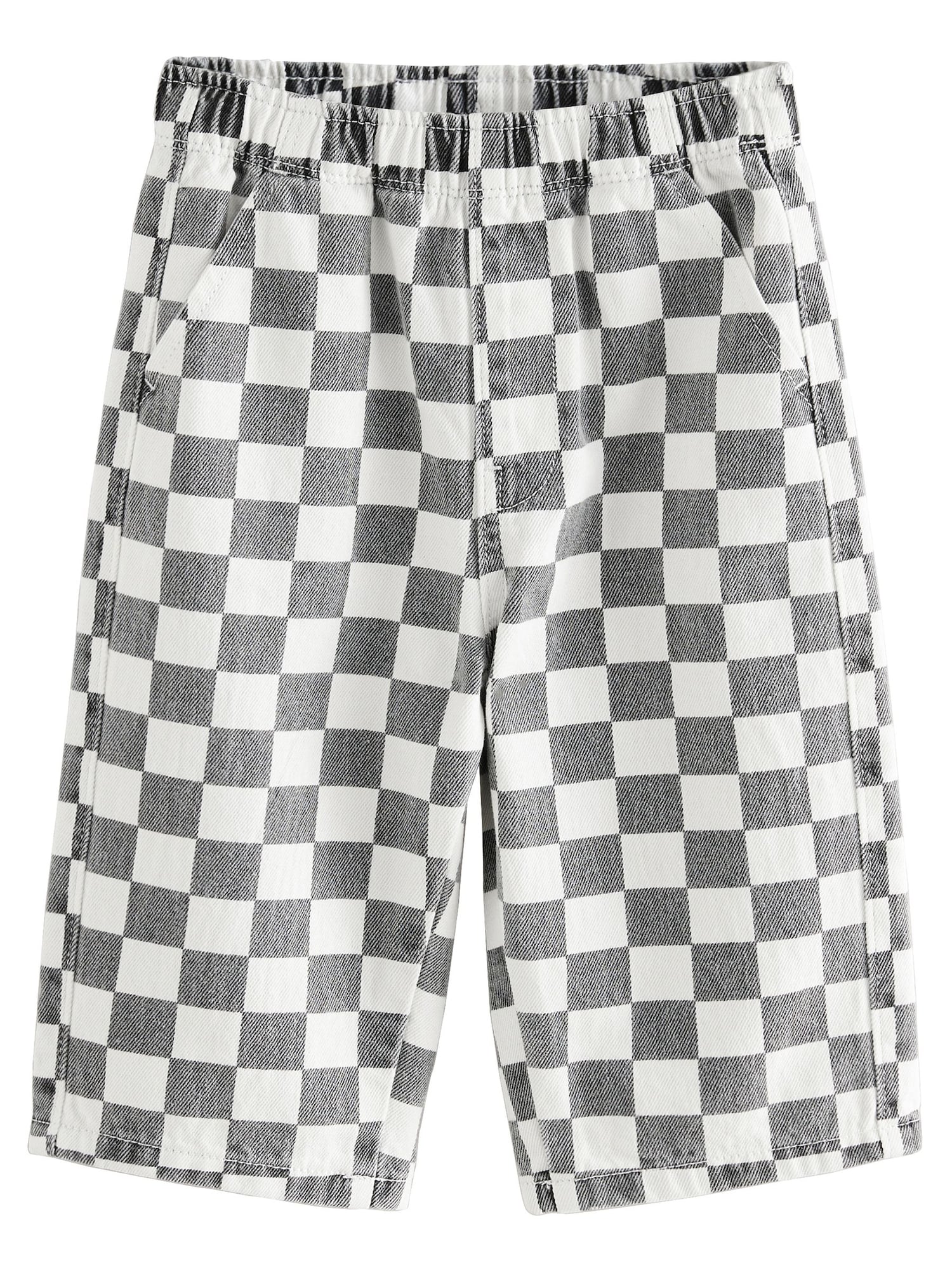Next Pantaloni  gri / alb