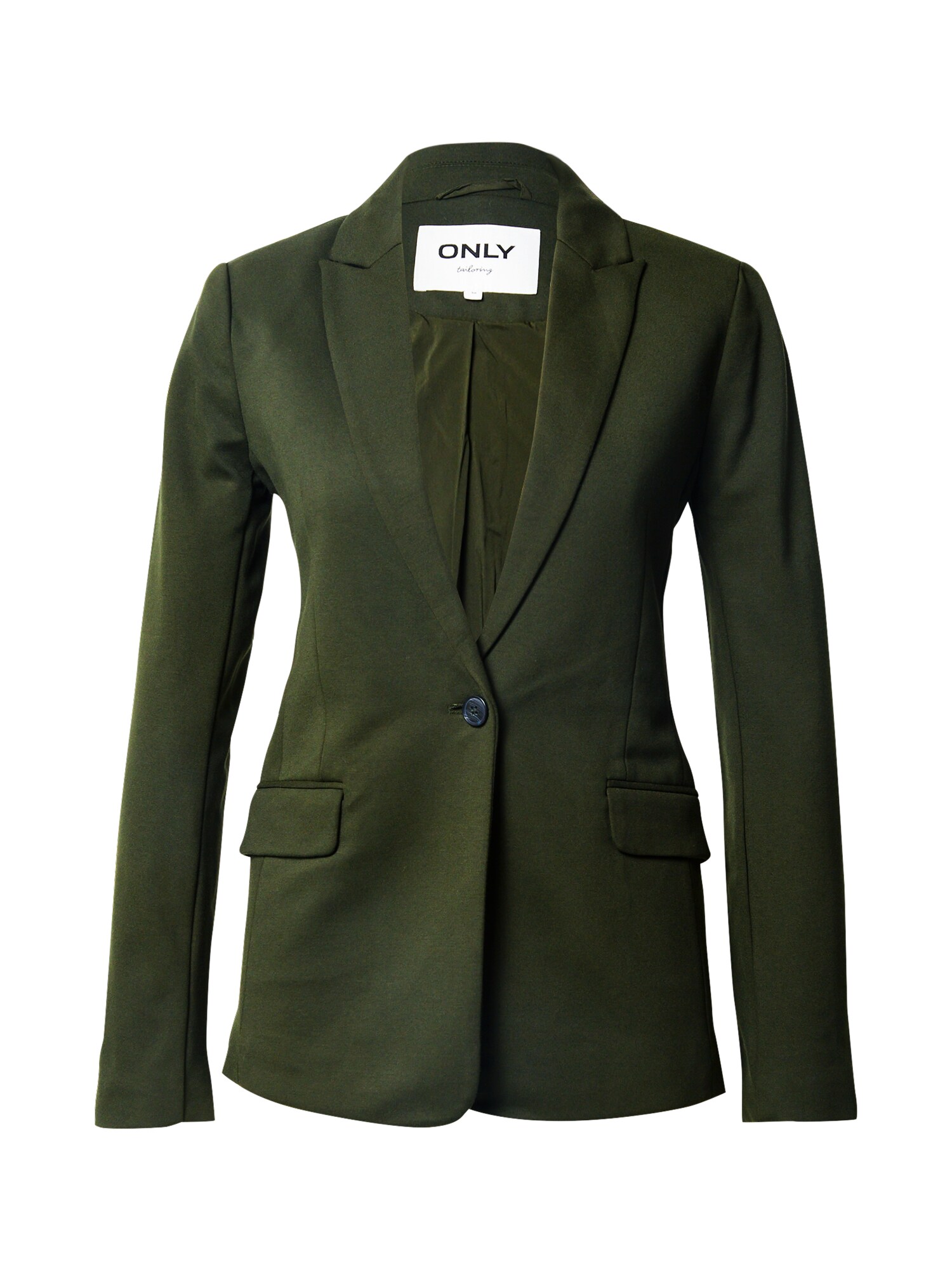 ONLY Blazer švarkas 'Pinko'  tamsiai žalia