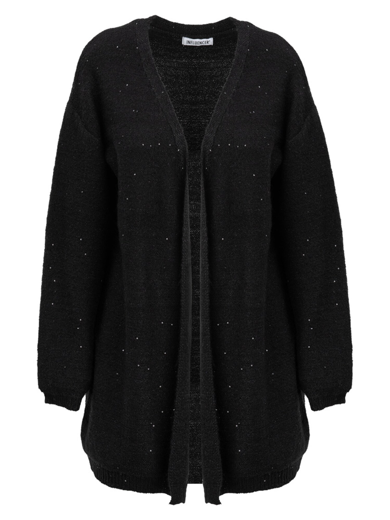Influencer Geacă tricotată  negru