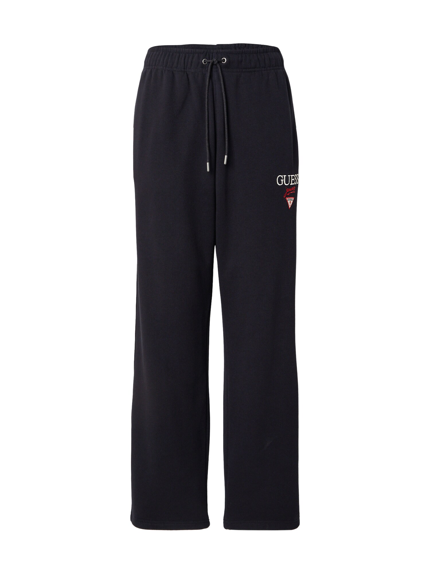 GUESS JEANS Pantaloni BAKER roșu / negru / alb