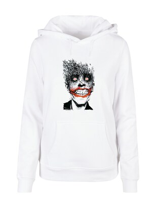 F4NT4STIC Sweatshirt ‘DC Comics Batman The Joker Bats’ Rood / Zwart / Wit