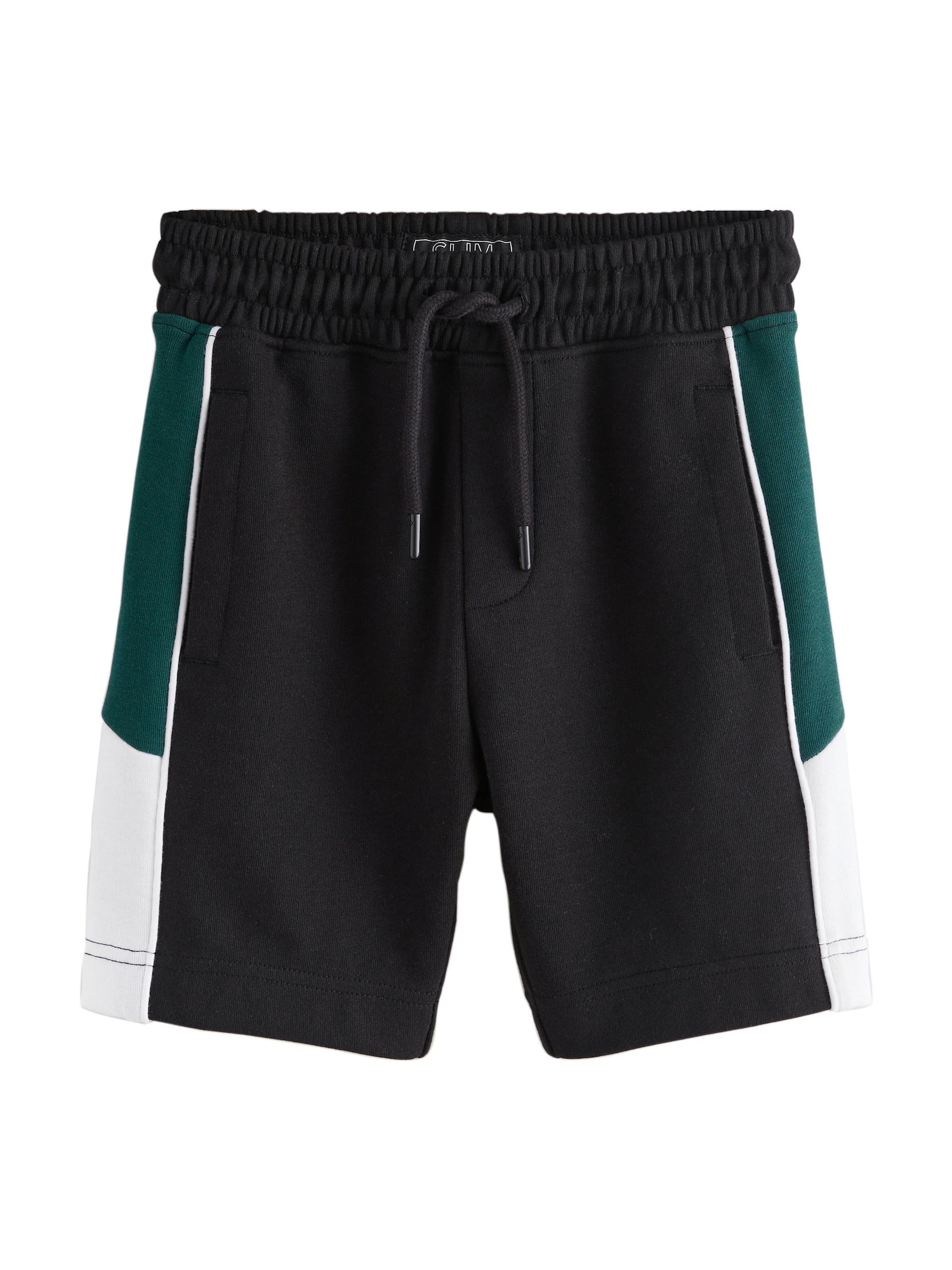 Next Pantaloni  verde smarald / negru / alb