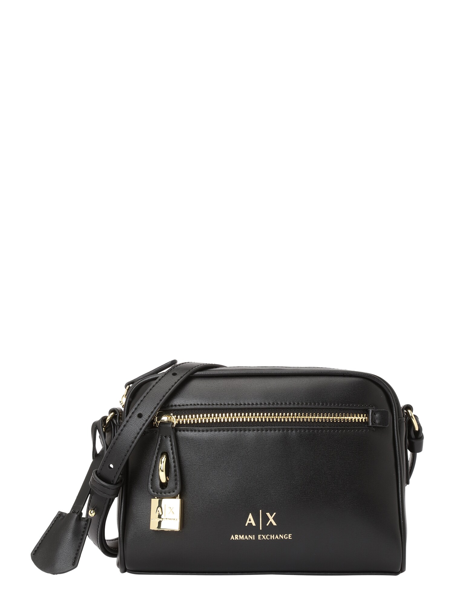 ARMANI EXCHANGE Taška cez rameno 'JANE'  zlatá / čierna