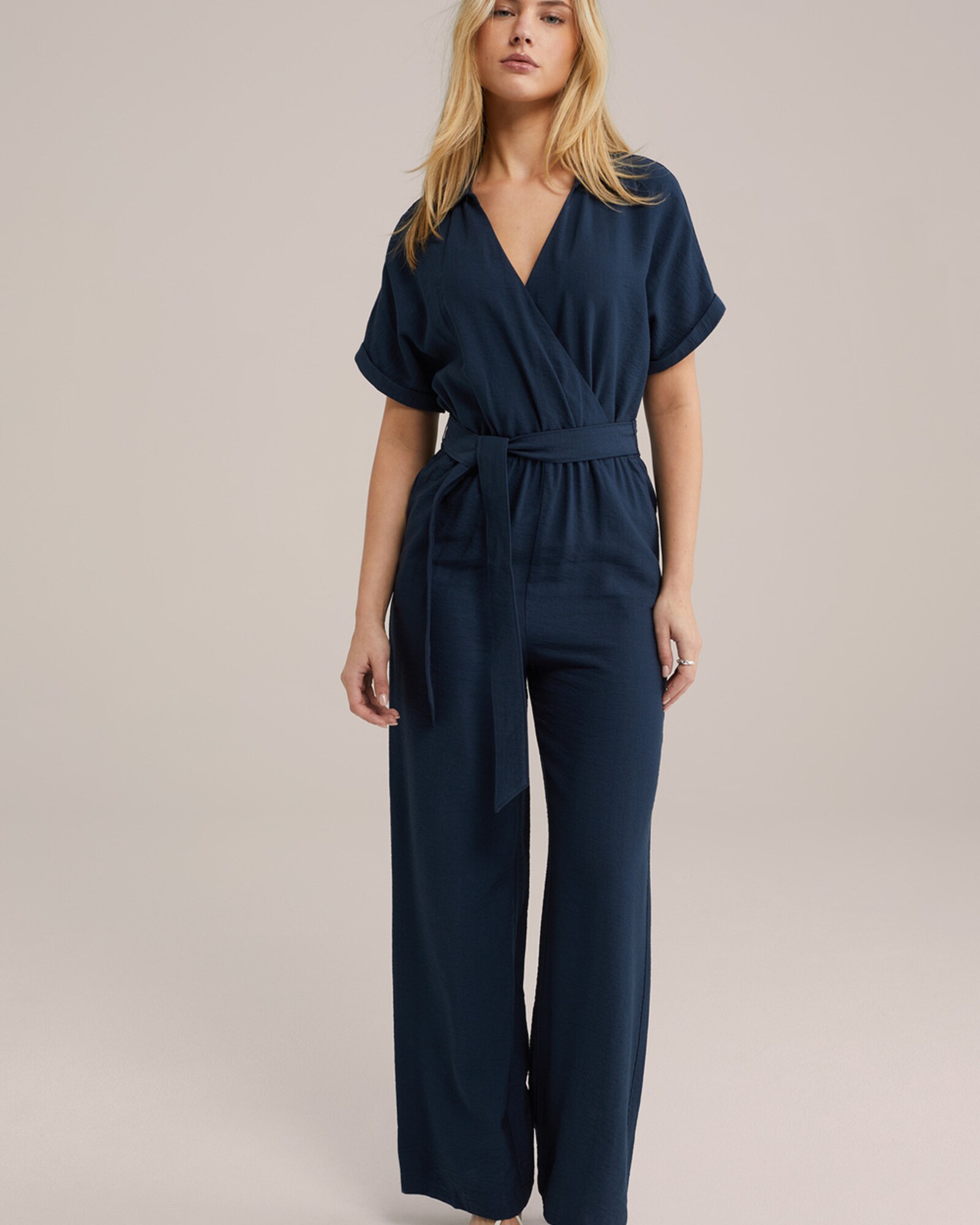 WE Fashion Kezeslábas  tengerészkék termék 2. képe