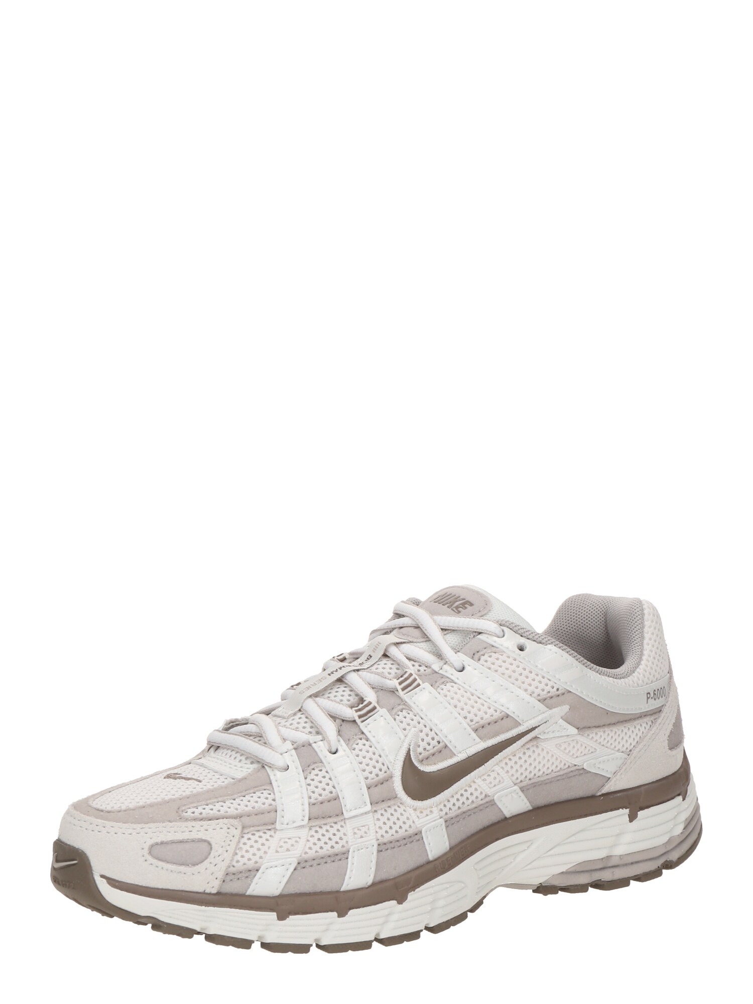 Nike Sportswear Nízke tenisky 'P-6000'  sivobéžová / svetlosivá / šedobiela