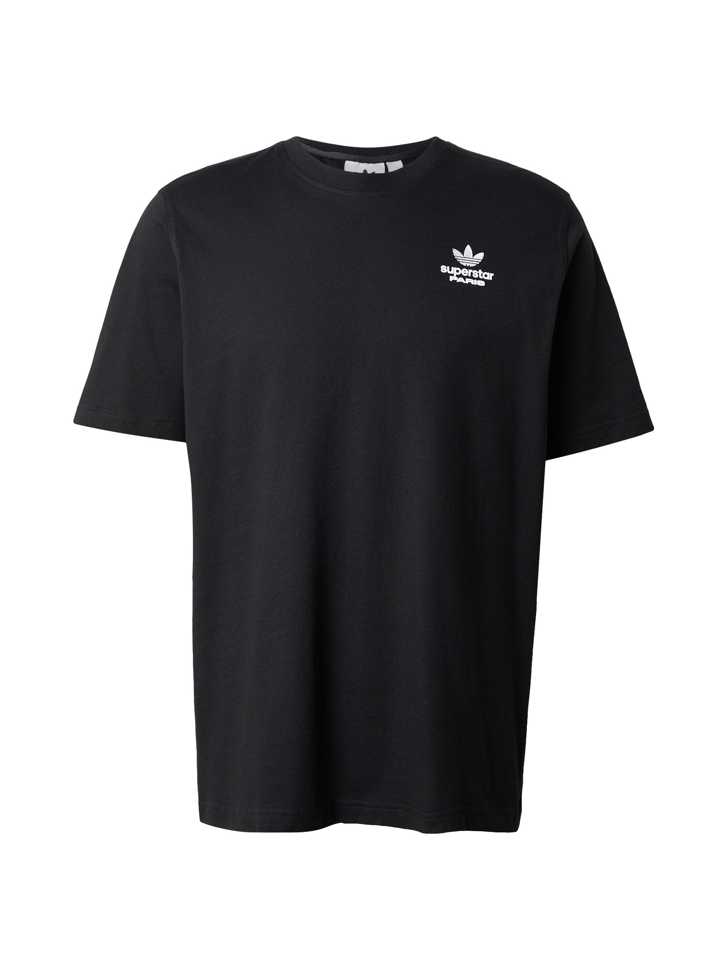 ADIDAS ORIGINALS Tricou PARIS  gri / negru / alb