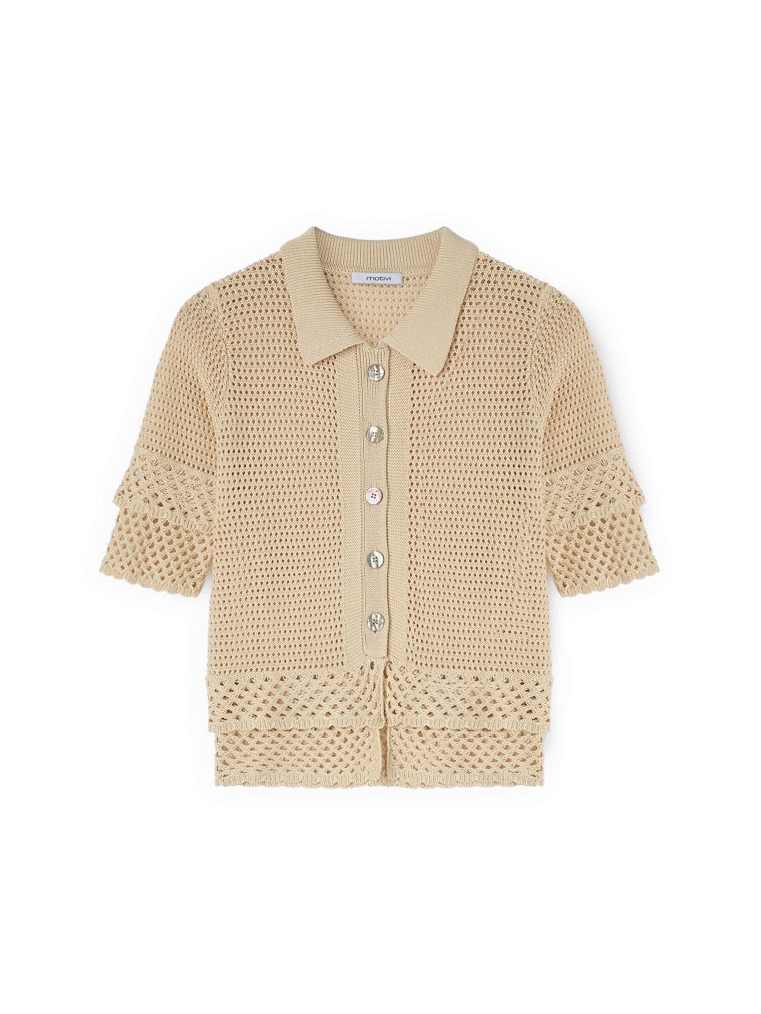 MOTIVI Jersey  beige