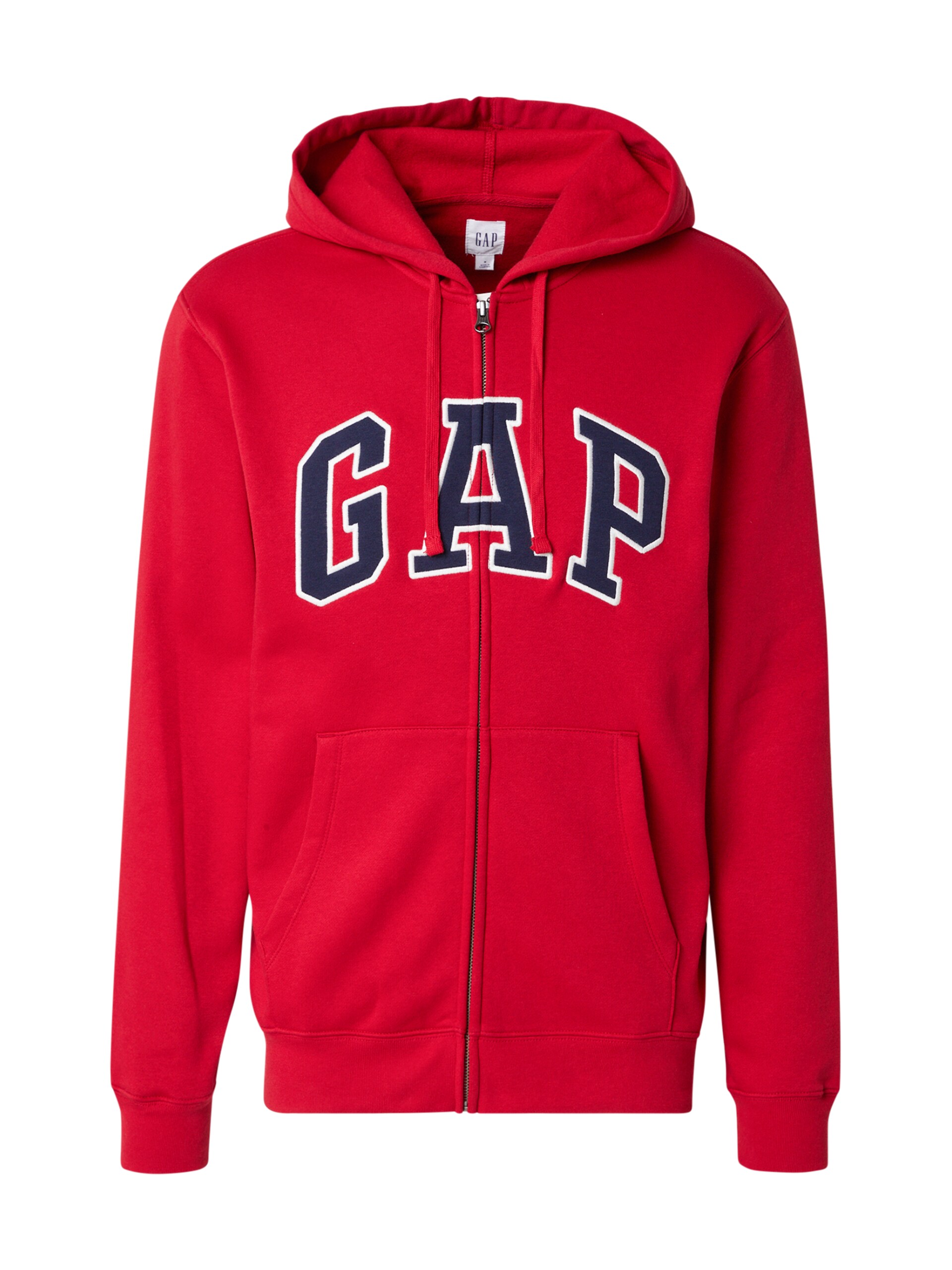 GAP Sweatjacka 'HERITAGE' marinblå / röd herr