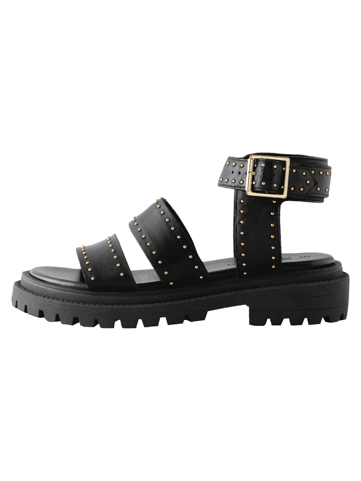 Next Remienkové sandále 'Forever Comfort®'  zlatá / čierna