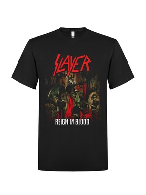 Slayer Camiseta 'Slayer Reign in Blood  T-Shirt'  negro