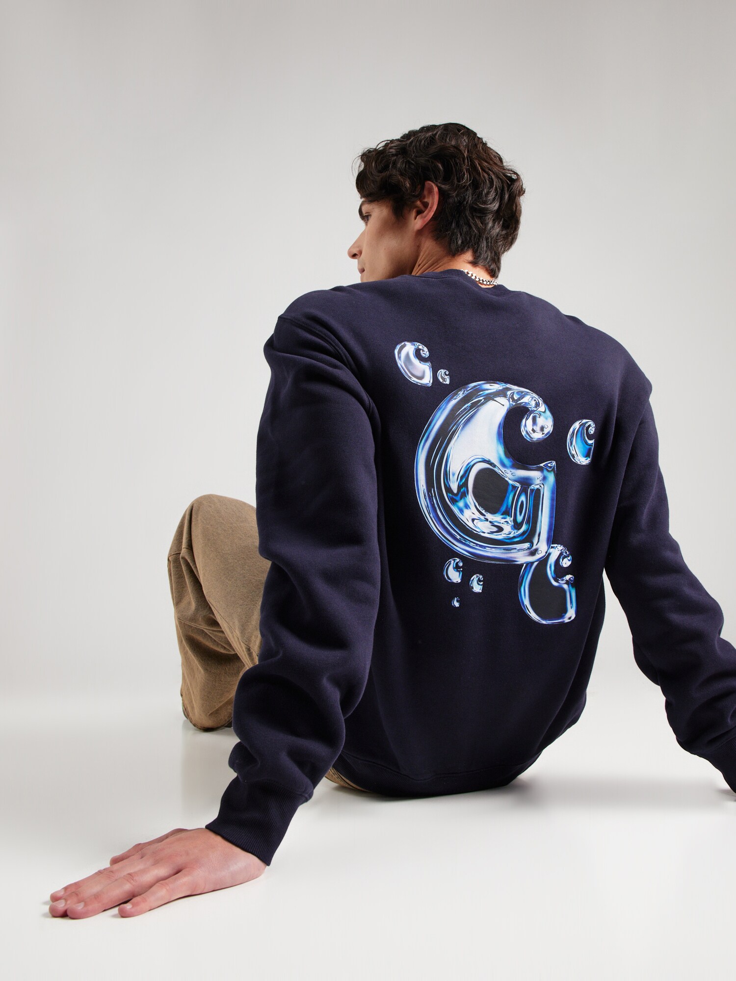 Thumbnail - Carhartt WIP Sweatshirt Solar Chrome