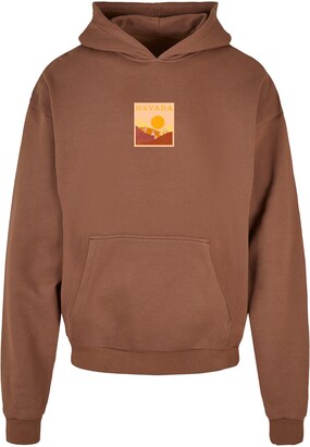 Merchcode Sweatshirt ‘Peanuts – Nevada’ Bruin / Goudgeel