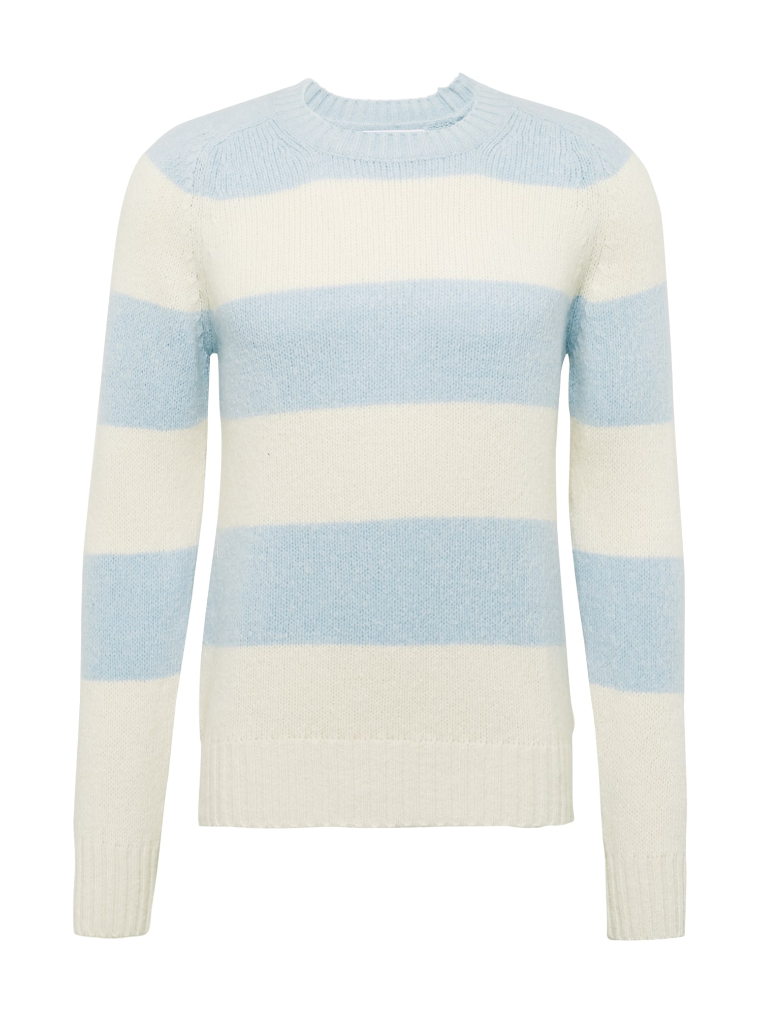 NN07 Pullover 'Nathan'  ecru / azul claro