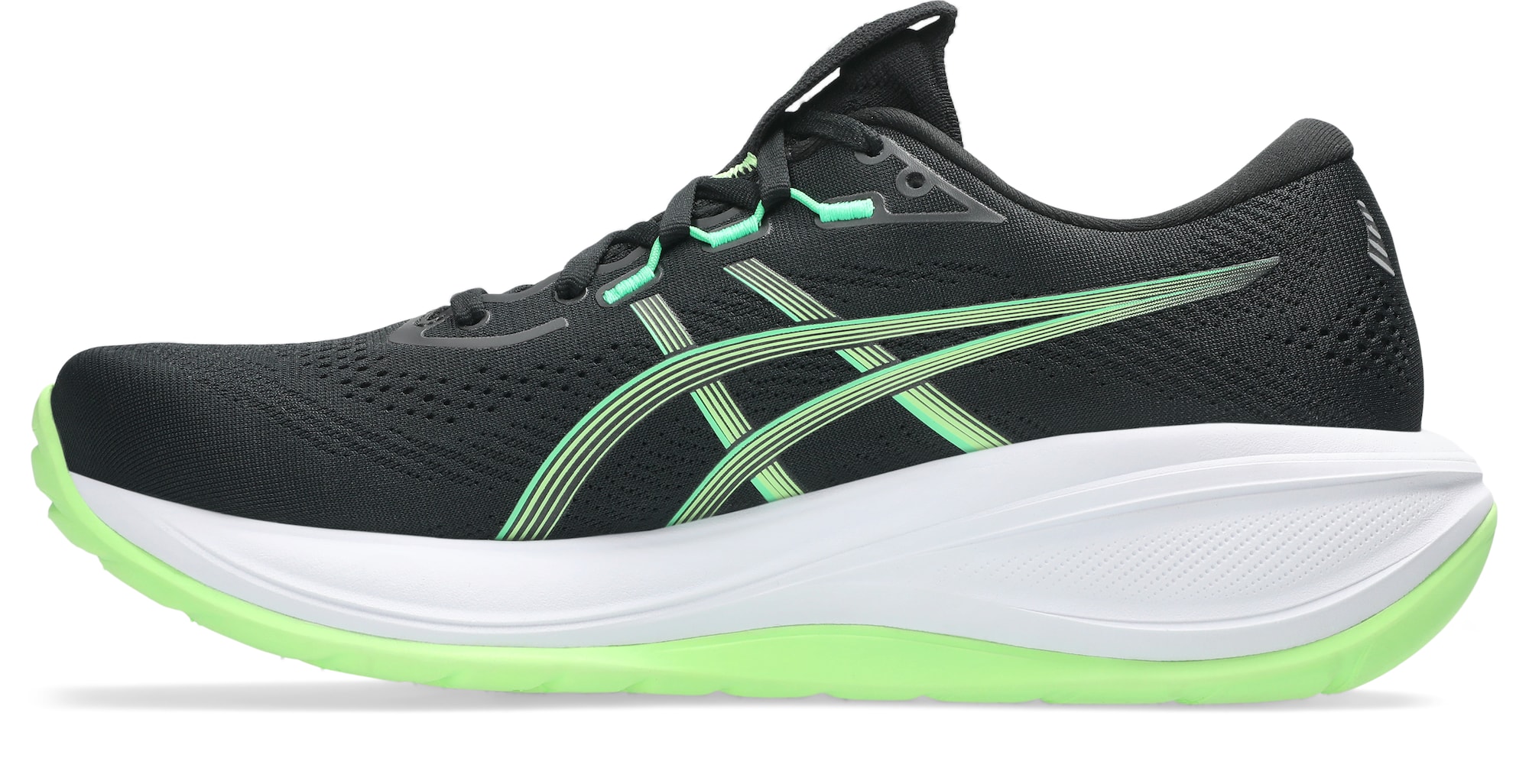ASICS Sneaker de alergat 'GEL-CUMULUS 28'  verde deschis / negru