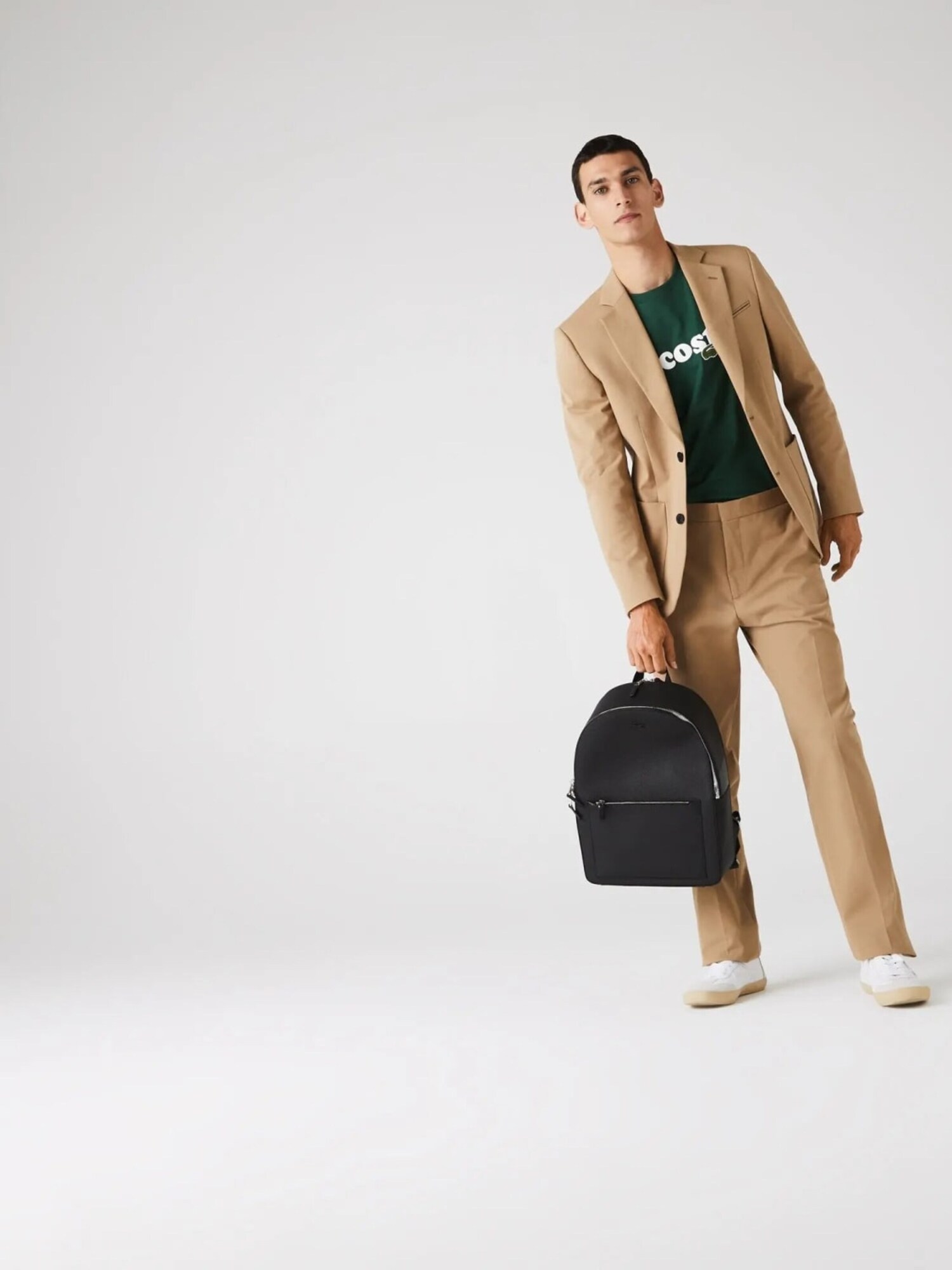 LACOSTE Mochila 'Chantaco'  negro