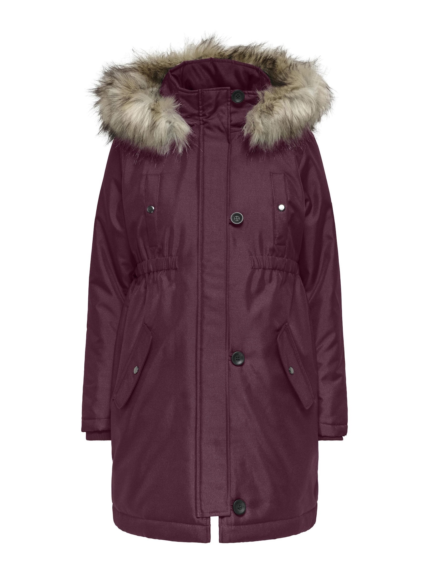 Only Maternity Parca de invierno 'OLMIris'  rojo vino