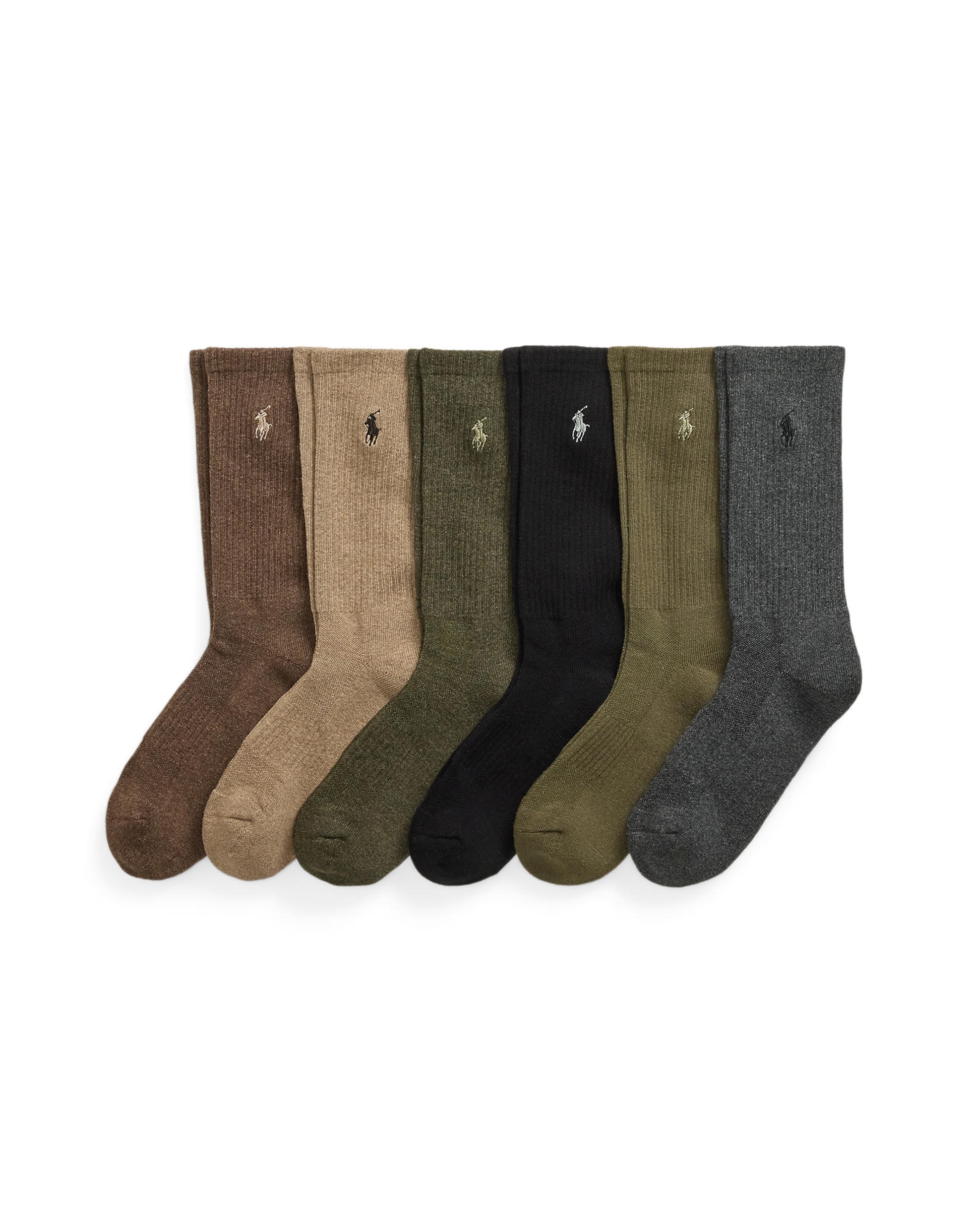 Polo Ralph Lauren Strumpor PRFRMNC CTNC-CREW SOCK-6 PACK herr – bild 3