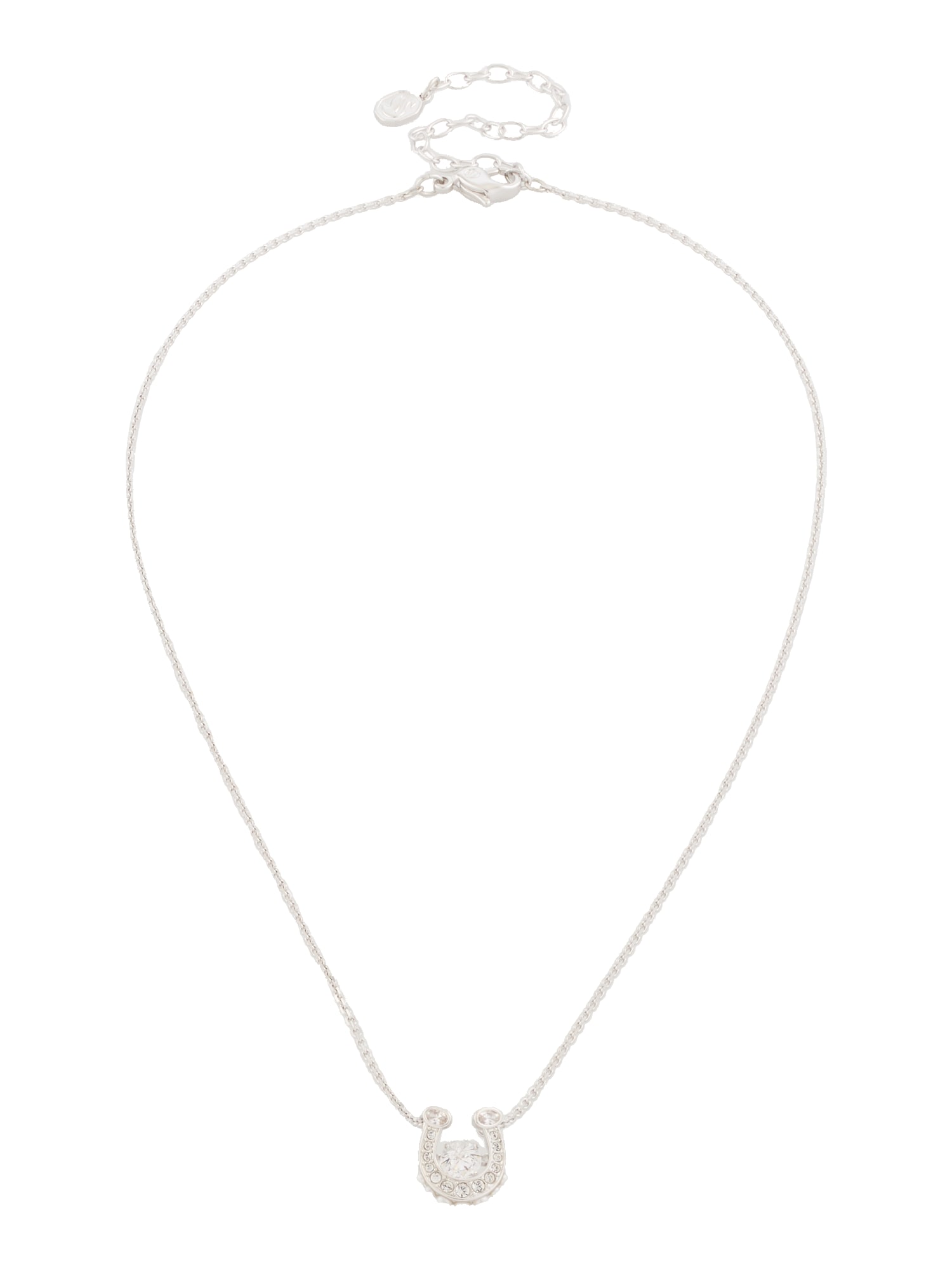 Swarovski Lanțuri  argintiu / transparent