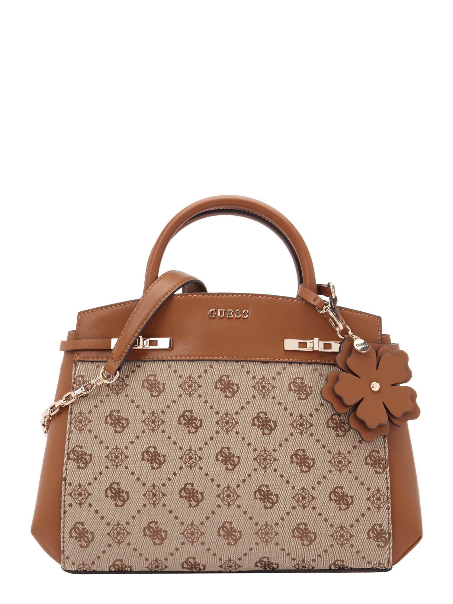GUESS Poșete Melinda   maro / maro cappuccino