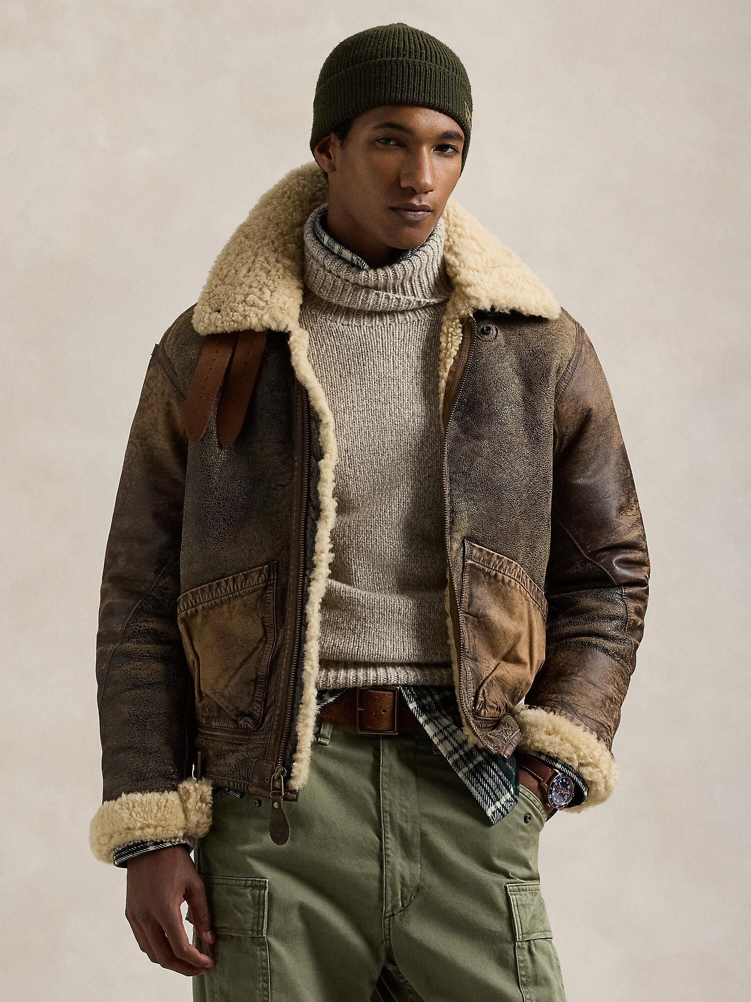 Polo Ralph Lauren Chaqueta de invierno marrón – imagen 6