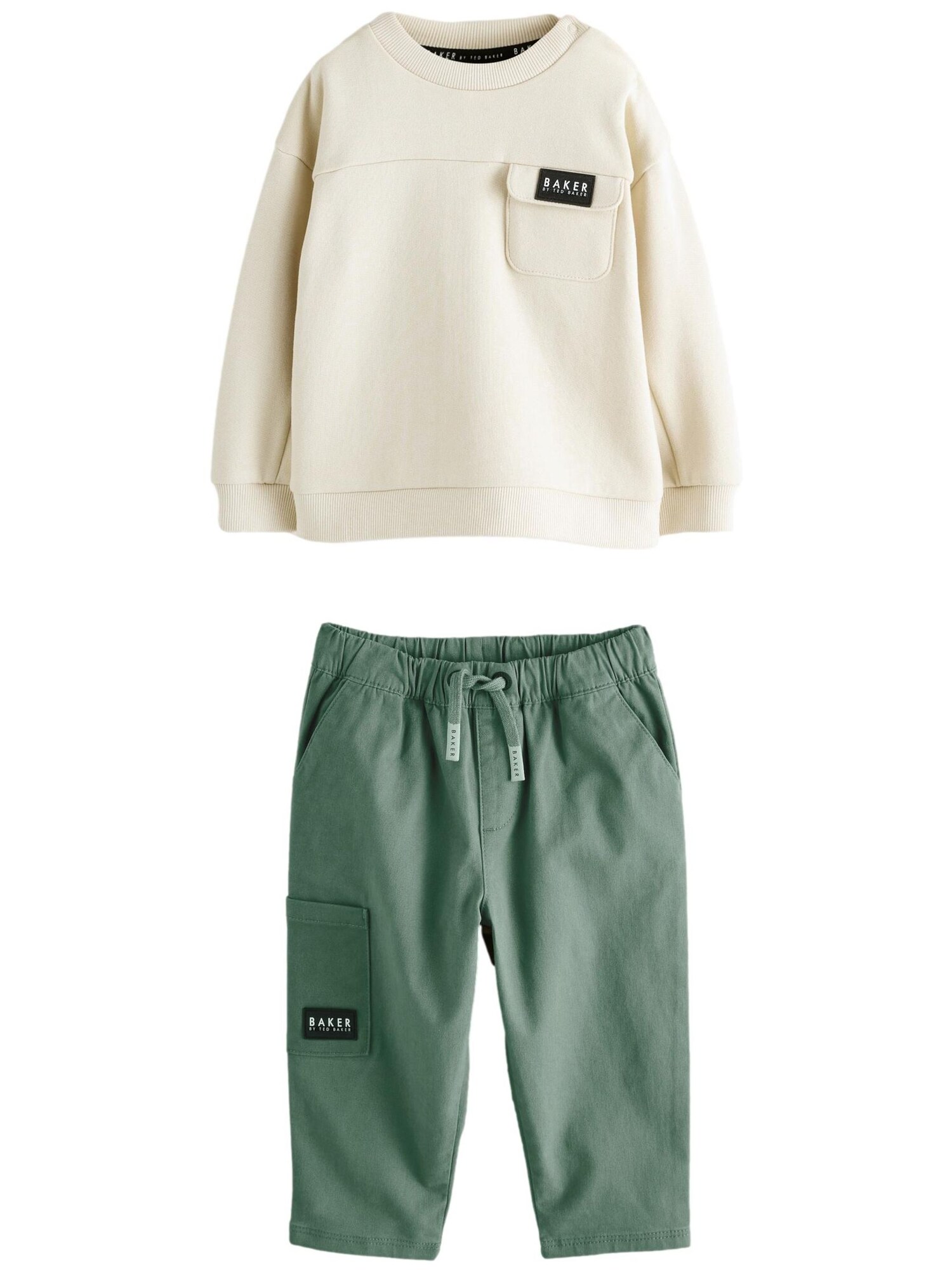 Baker by Ted Baker Set  ecru / verde