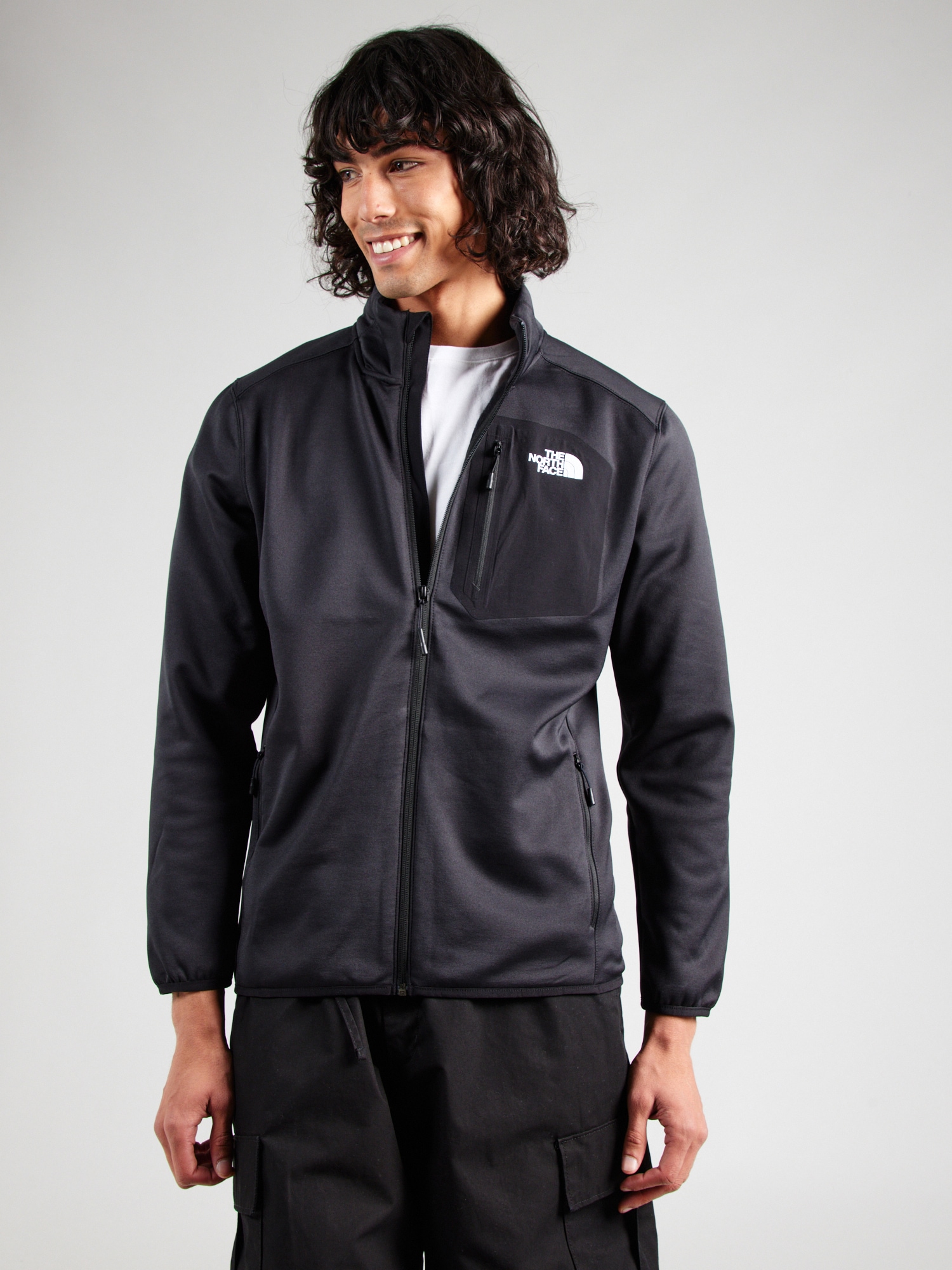 THE NORTH FACE Funkcionális dzsekik  fekete / fehér termék 2. képe