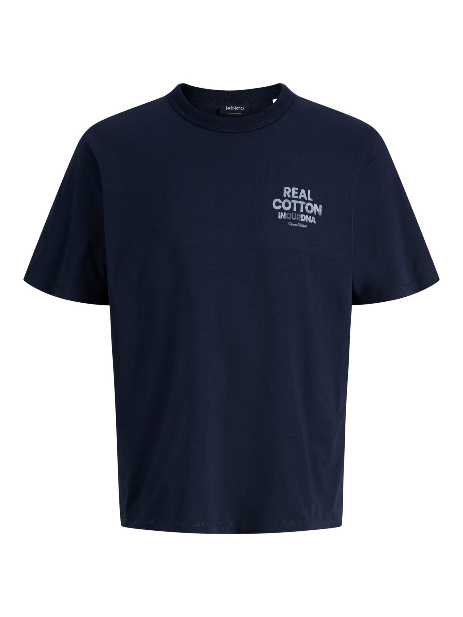 JACK & JONES Camiseta 'JJEDOVER' navy / azul claro