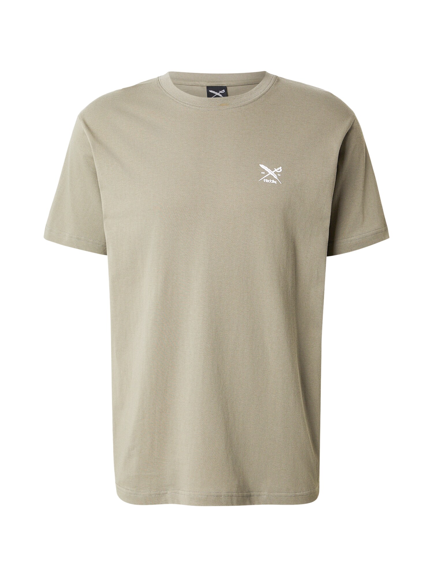 Iriedaily Tricou  oliv / alb