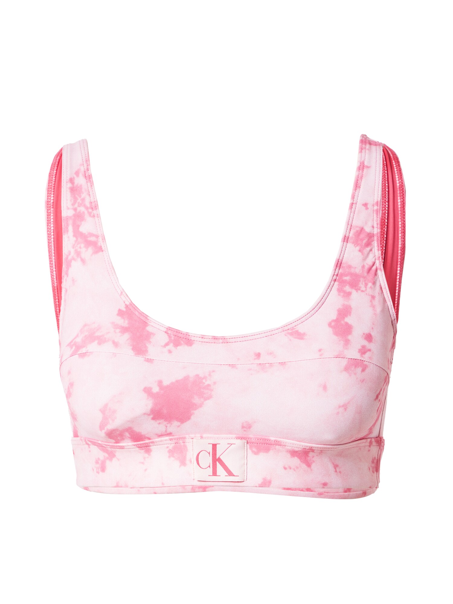 Calvin Klein Swimwear Bikini gornji dio  roza / prljavo roza
